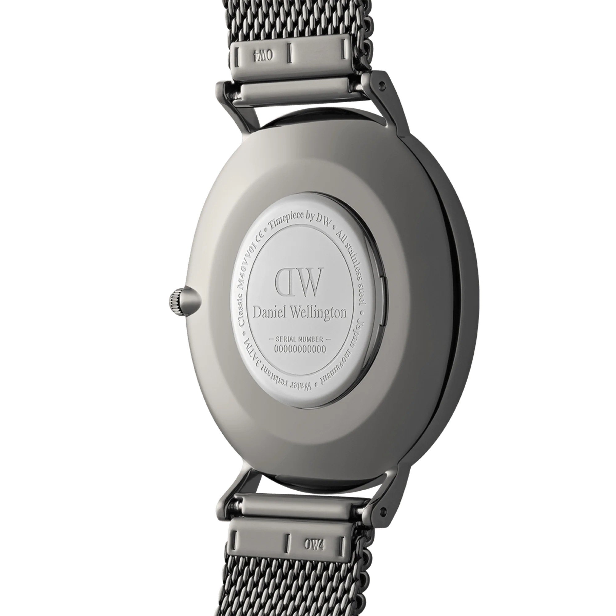 Daniel Wellington Men's Classic Mesh Graphite Watch DW00100630