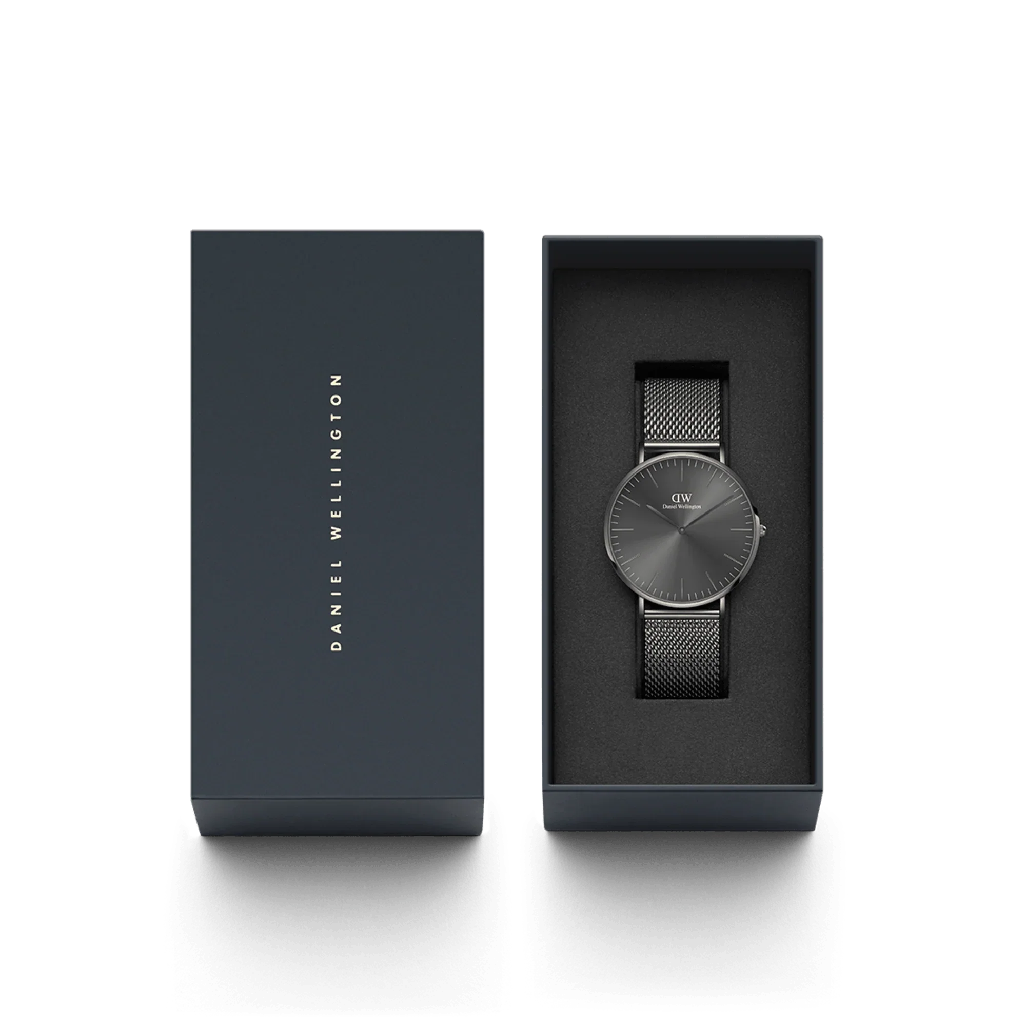 Daniel Wellington Men's Classic Mesh Graphite Watch DW00100630