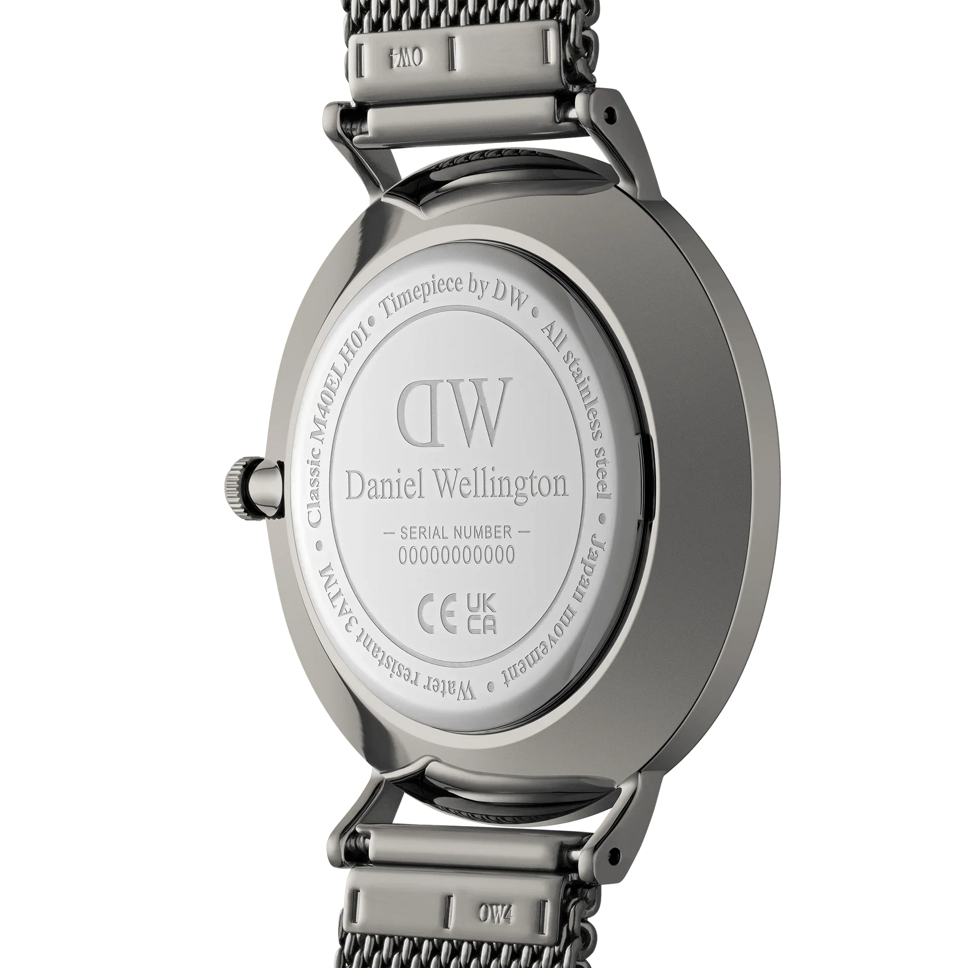 Daniel Wellington Classic Mesh Graphite Dw00100712 watch
