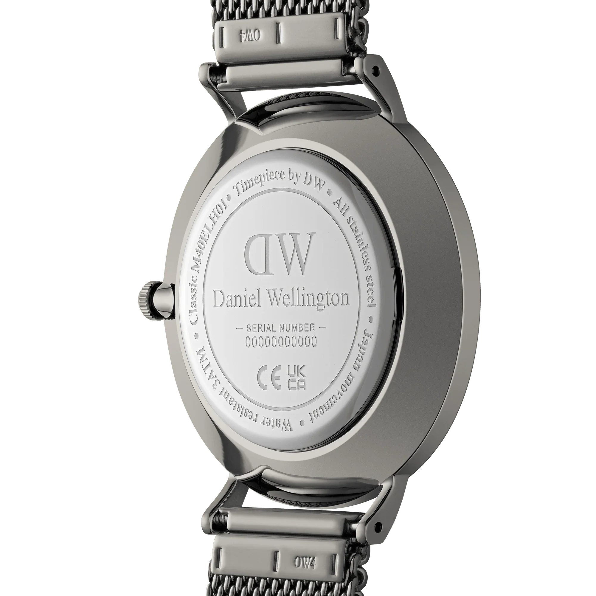 Daniel Wellington Classic Mesh Graphite Dw00100712 watch