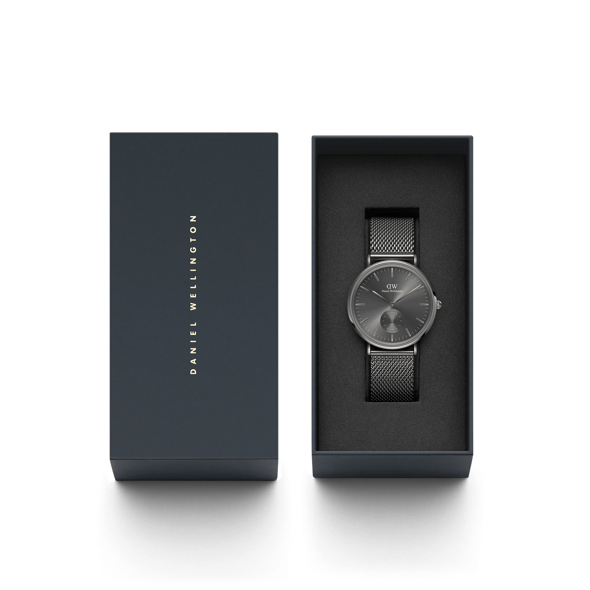 Daniel Wellington Classic Mesh Graphite Dw00100712 watch