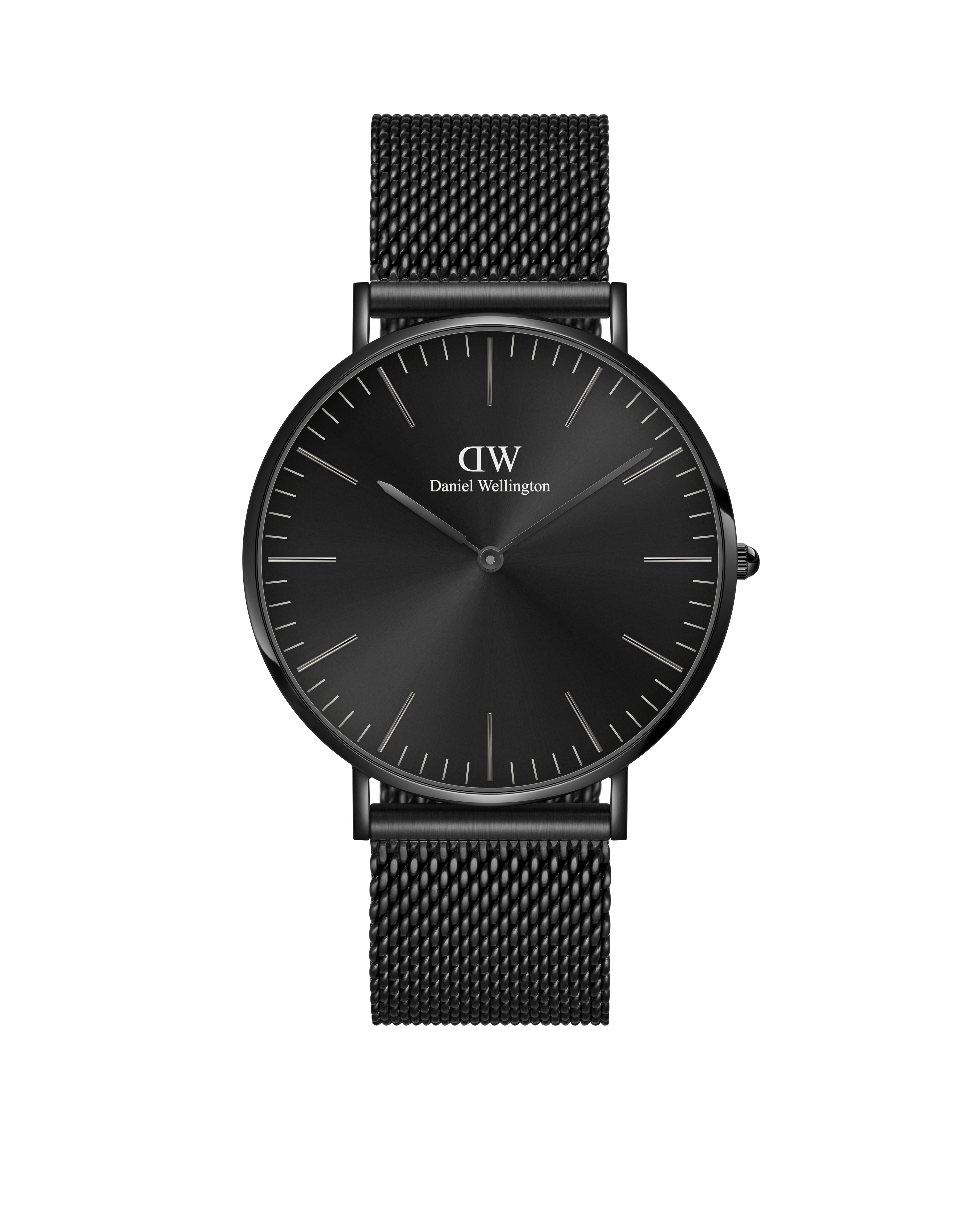 Daniel Wellington Classic Mesh Onyx Black Men's Watch Dw00100632