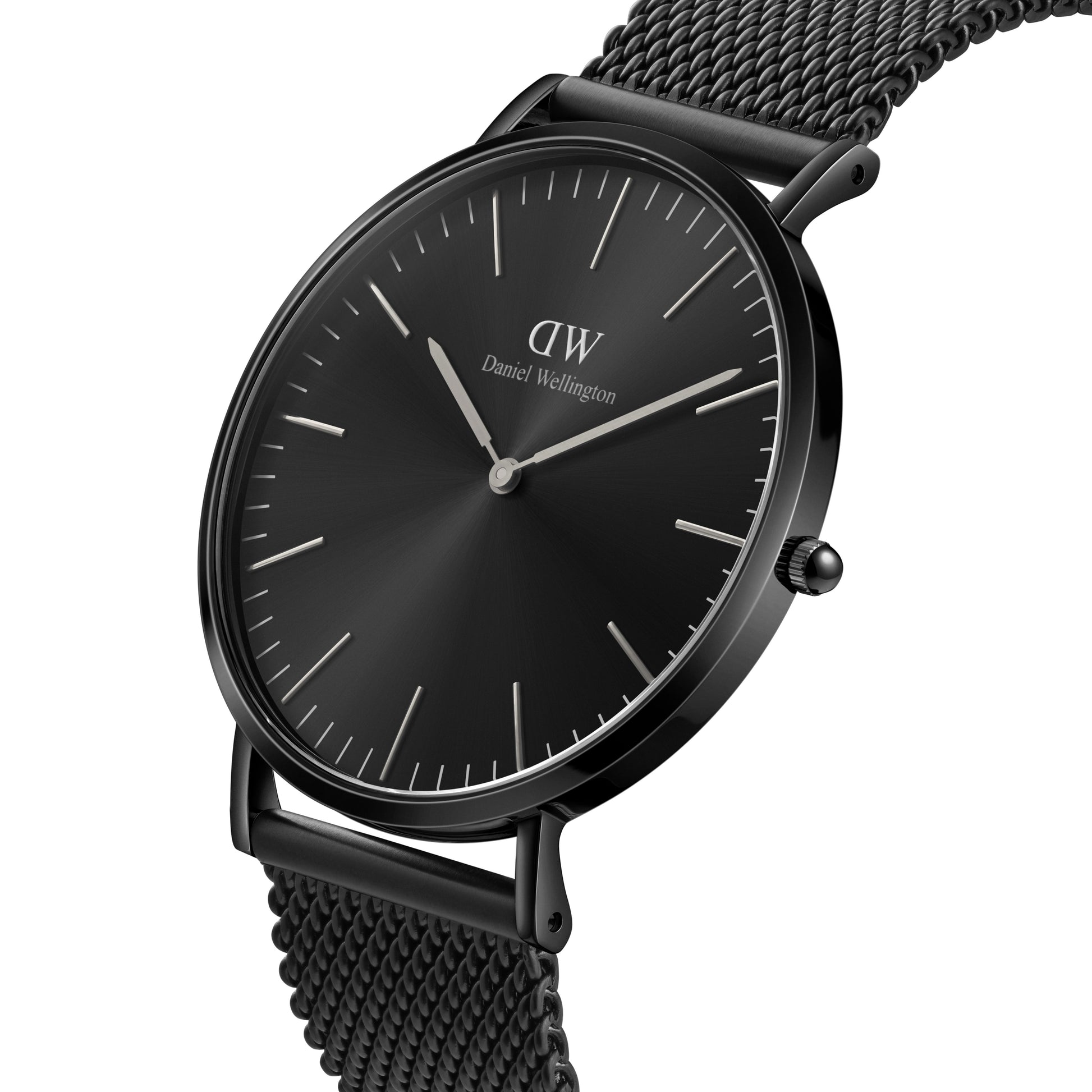 Daniel Wellington Classic Mesh Onyx Black Men's Watch Dw00100632