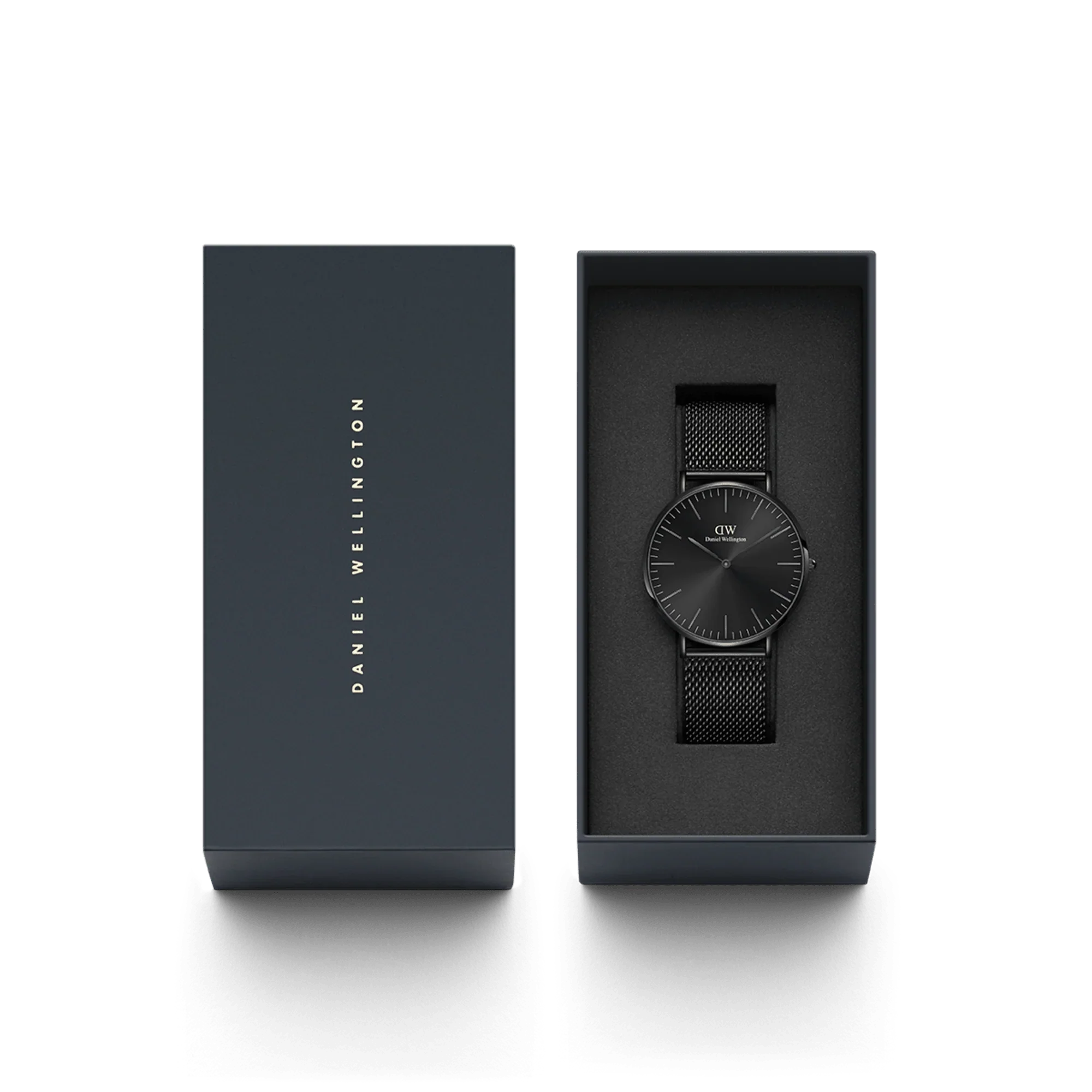 Daniel Wellington Classic Mesh Onyx Black Men's Watch Dw00100632