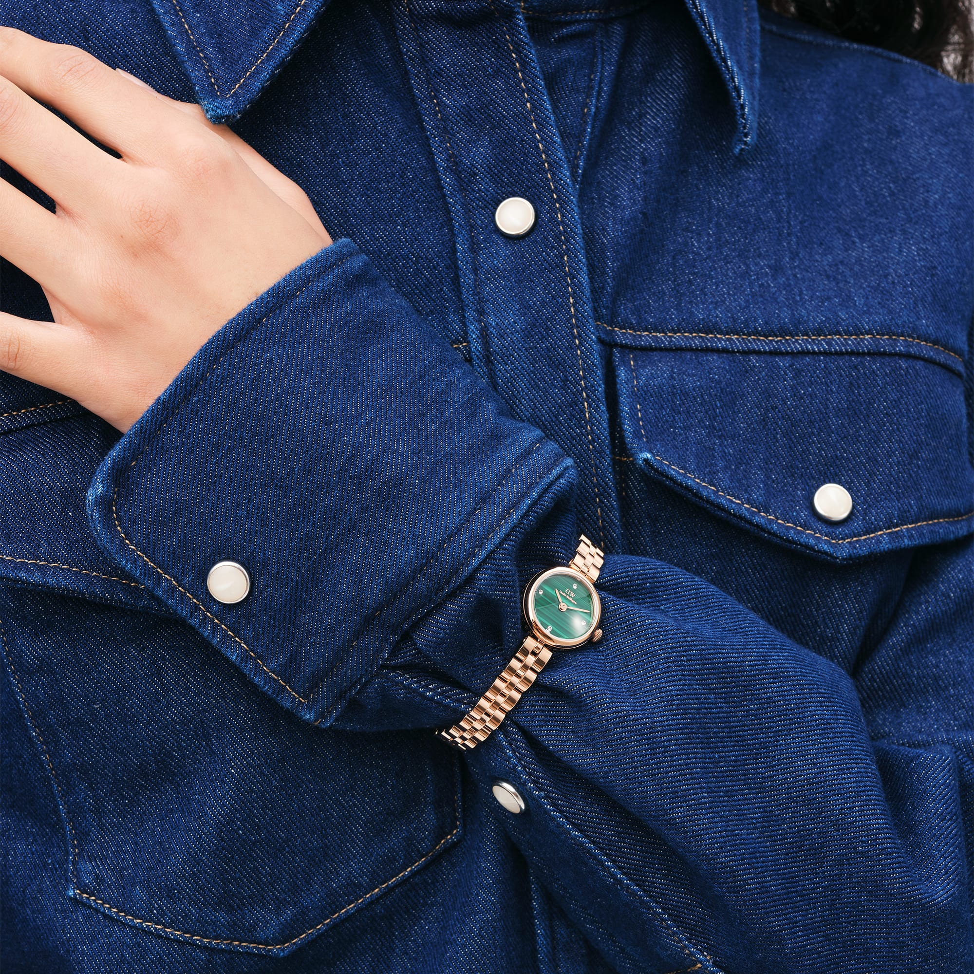 Daniel Wellington Elan Lumine Malachite Watch Dw00100721