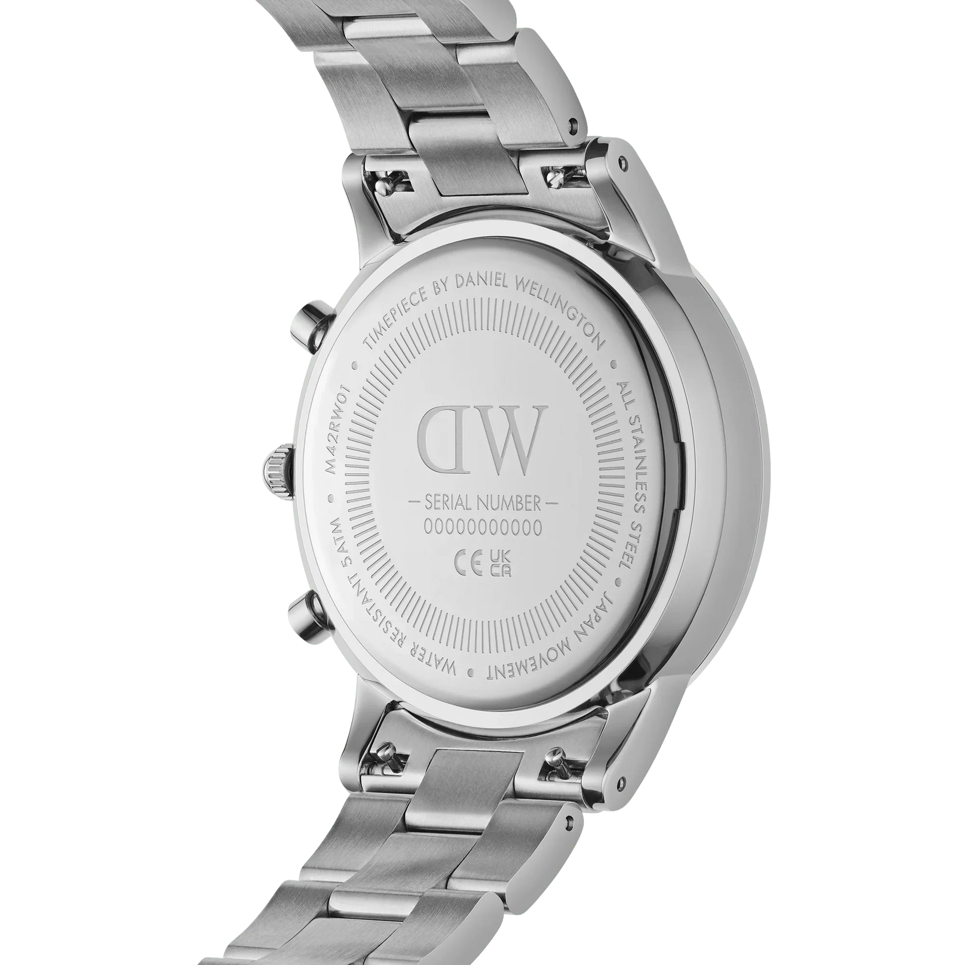 Daniel Wellington Iconic Chronograph Link Onyx S Dw00100645 watch