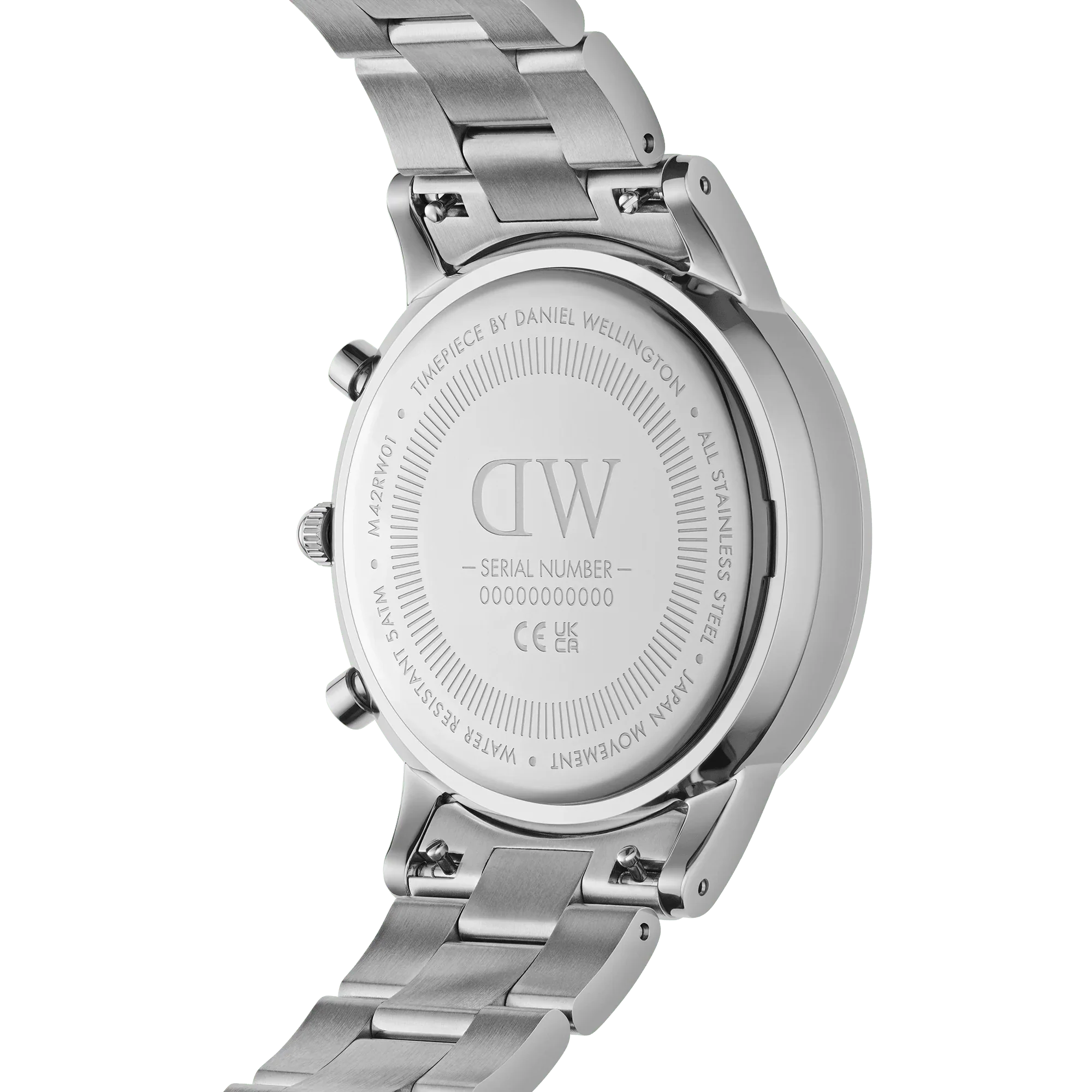 Daniel Wellington Iconic Chronograph Link Onyx S Dw00100645 watch