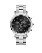Daniel Wellington Iconic Chronograph Link Onyx S Dw00100645 watch