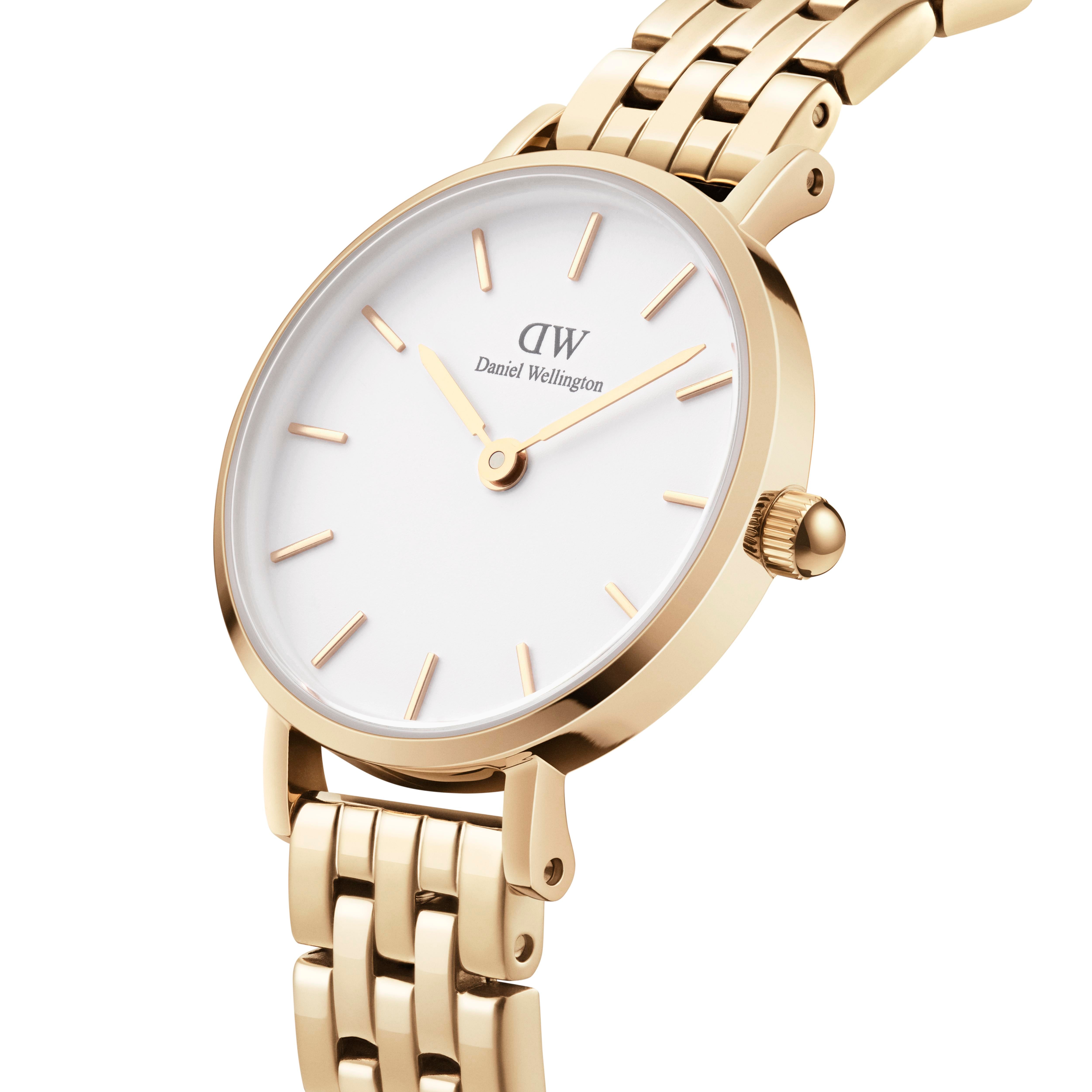 Daniel Wellington Women's Petite 5-Link Evergold Watch DW00100614