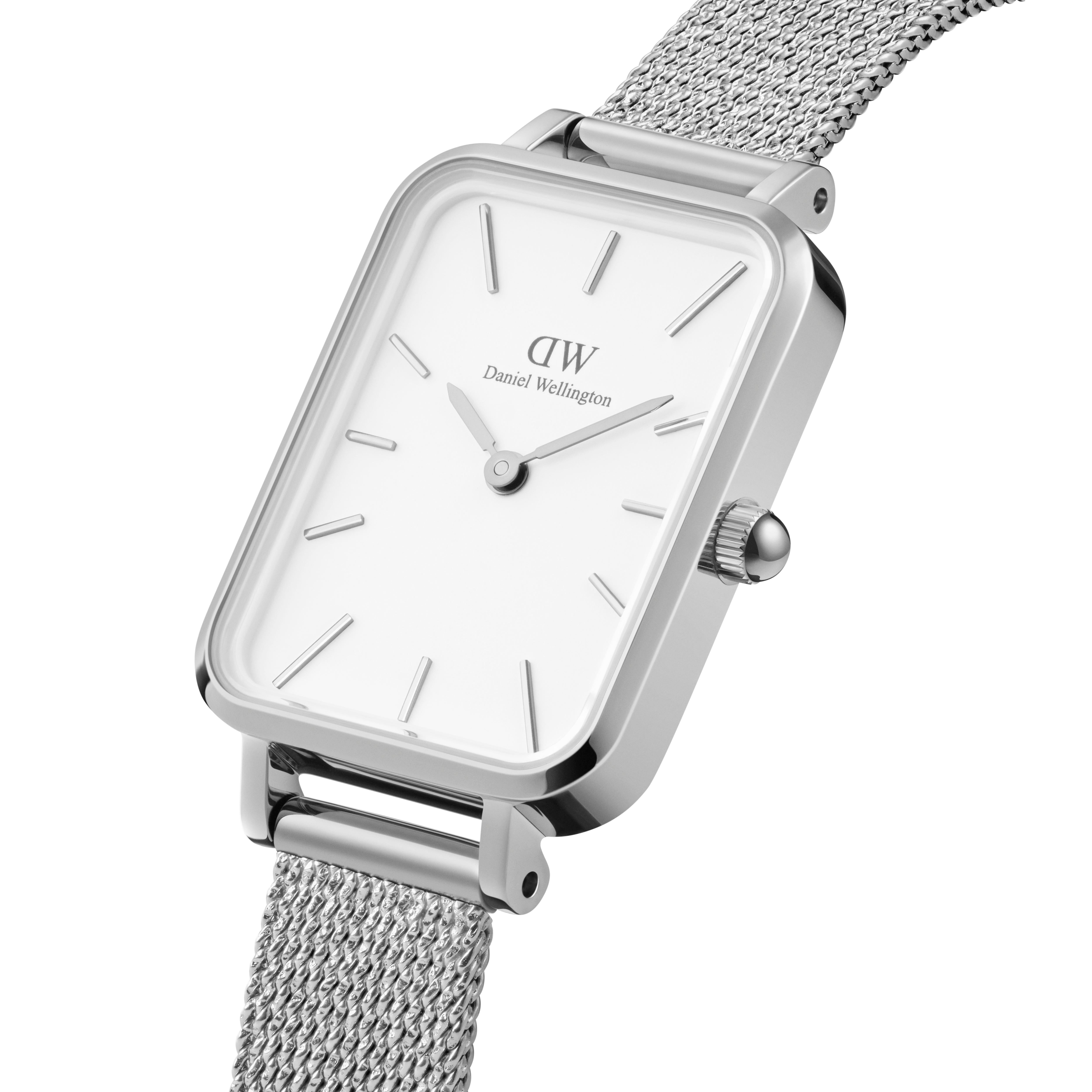 Daniel Wellington Quadro Pressed Sterling Women's Watch Dw00100438