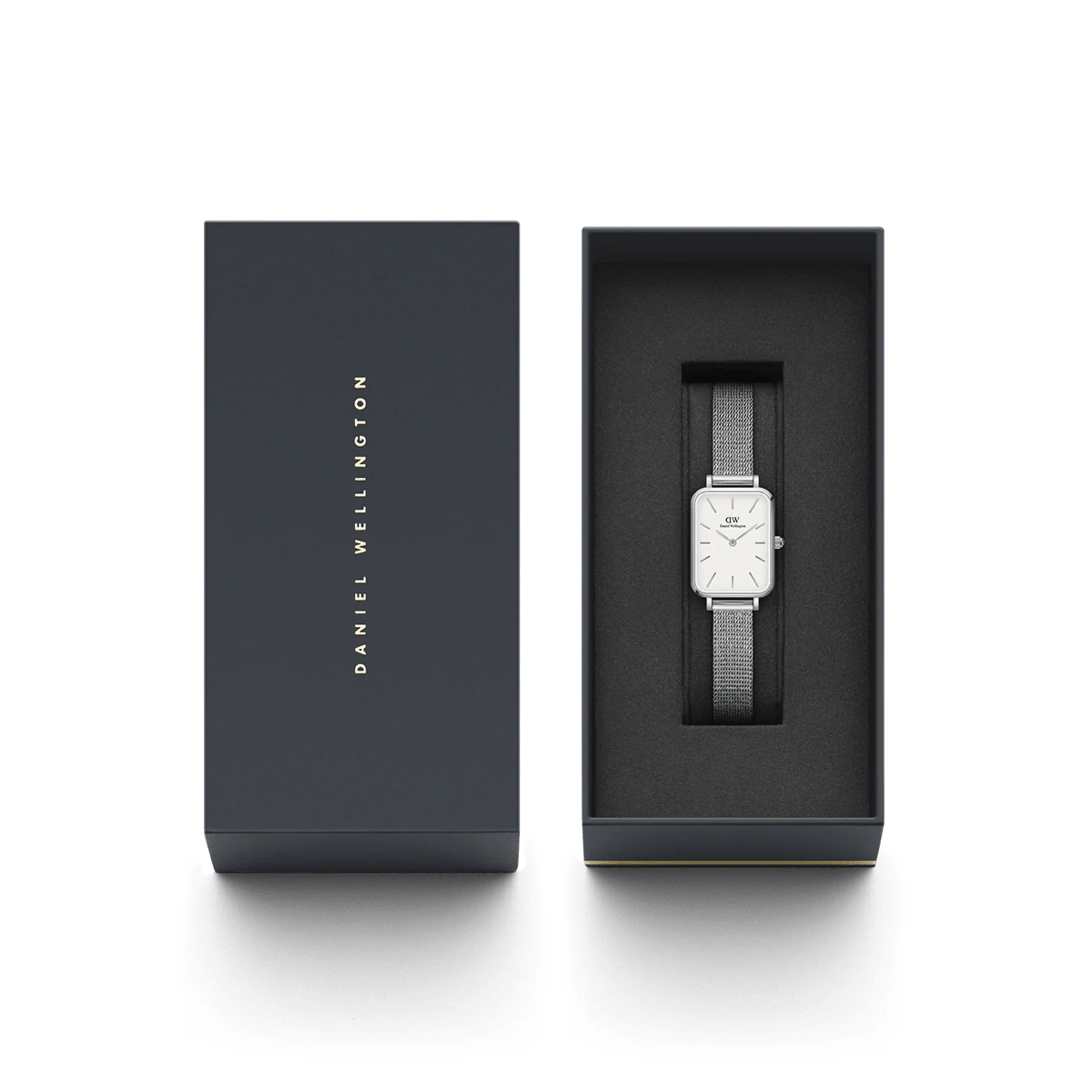 Daniel Wellington Quadro Pressed Sterling Women's Watch Dw00100438