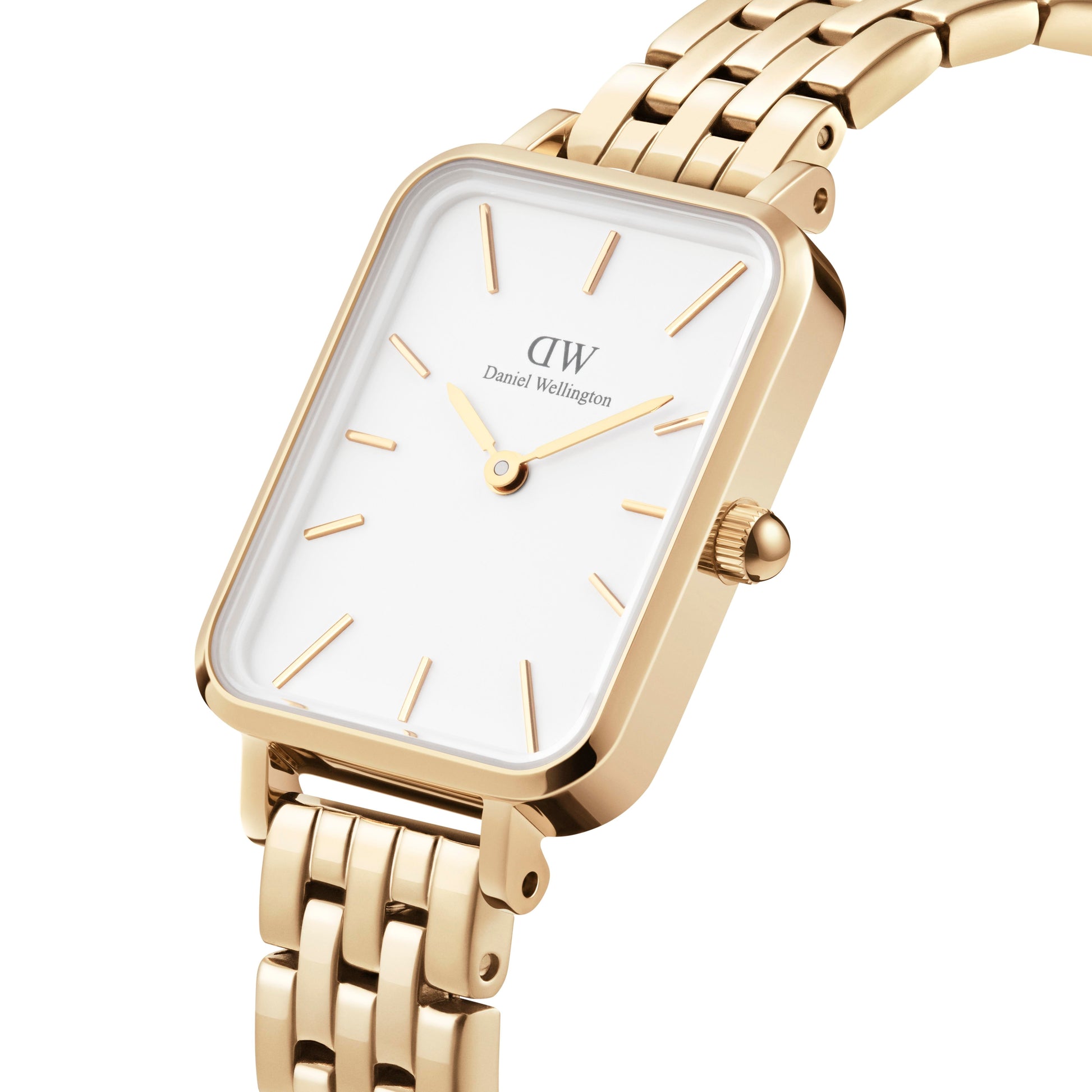 Daniel Wellington Women's Quadro 5-Link Evergold Watch DW00100622