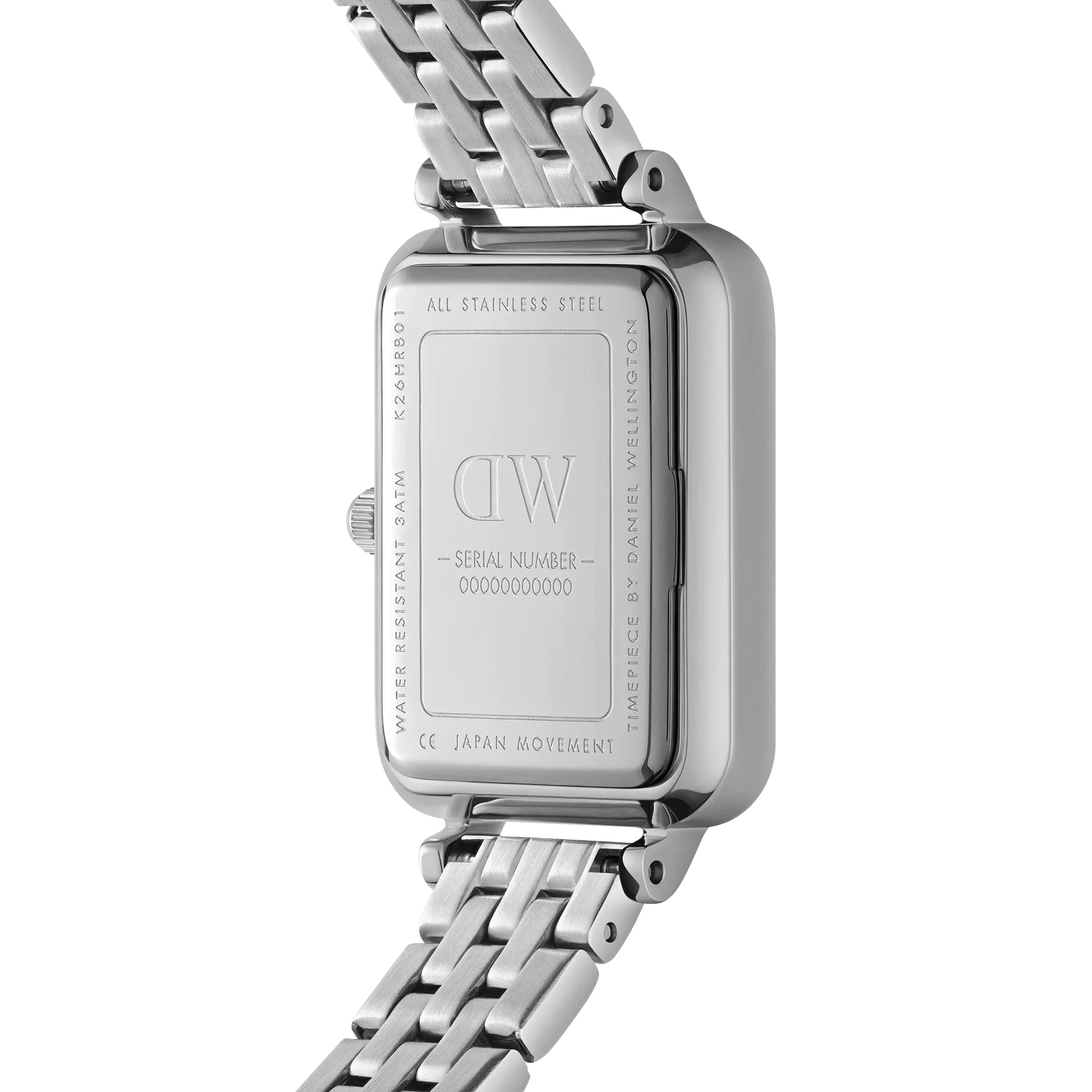 Daniel Wellington Quadro Roman Numerals 5-Link Dw00100691 watch