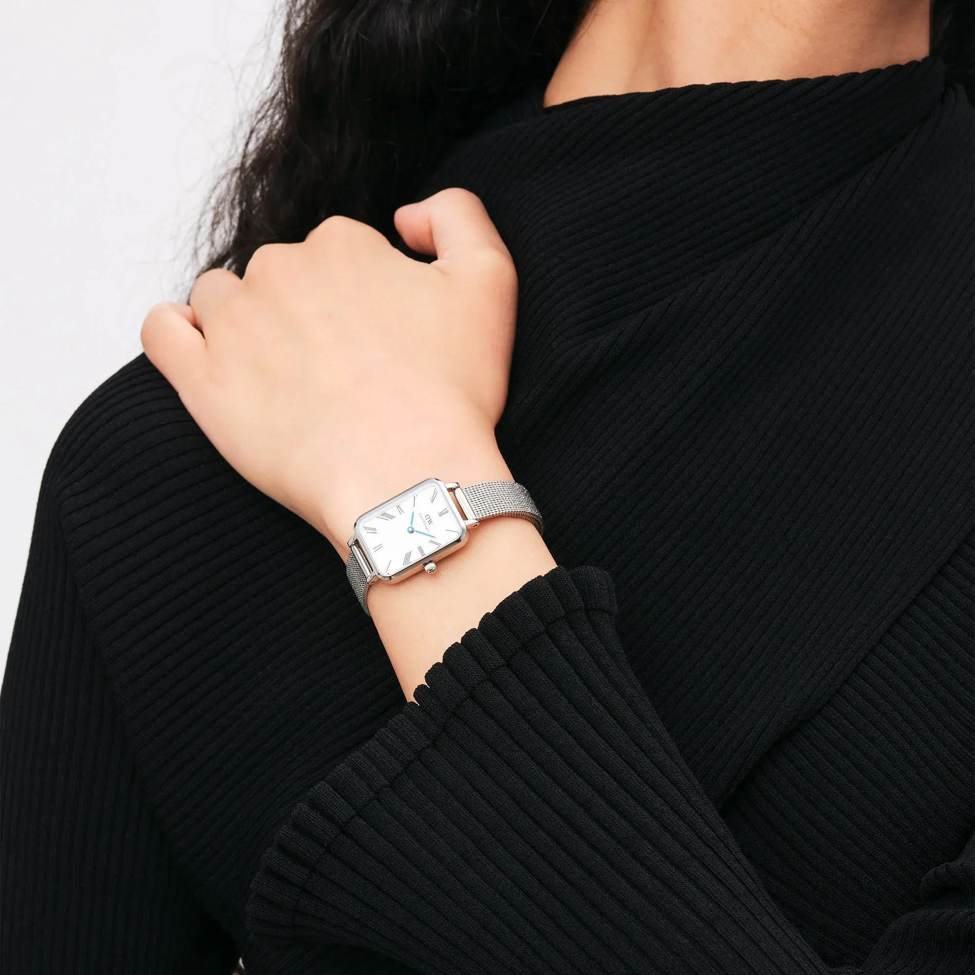 Daniel Wellington Quadro Roman Numerals Sterling watch Dw00100690