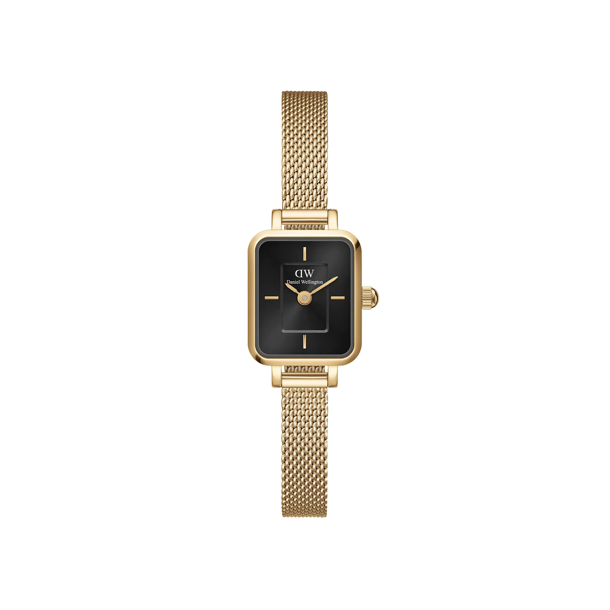 Daniel Wellington Quadro Mini Evergold Onyx Dw00100652 watch