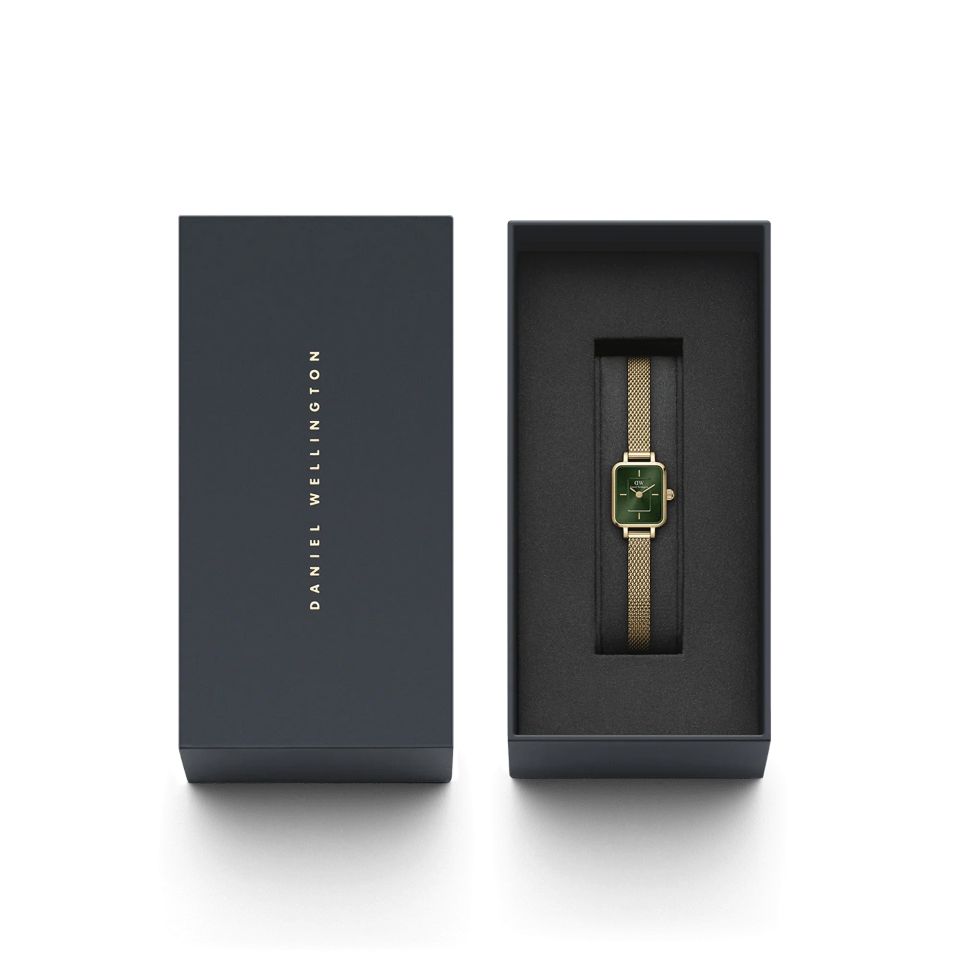 Daniel Wellington Quadro Mini Evergold Emerald Watch Dw00100653