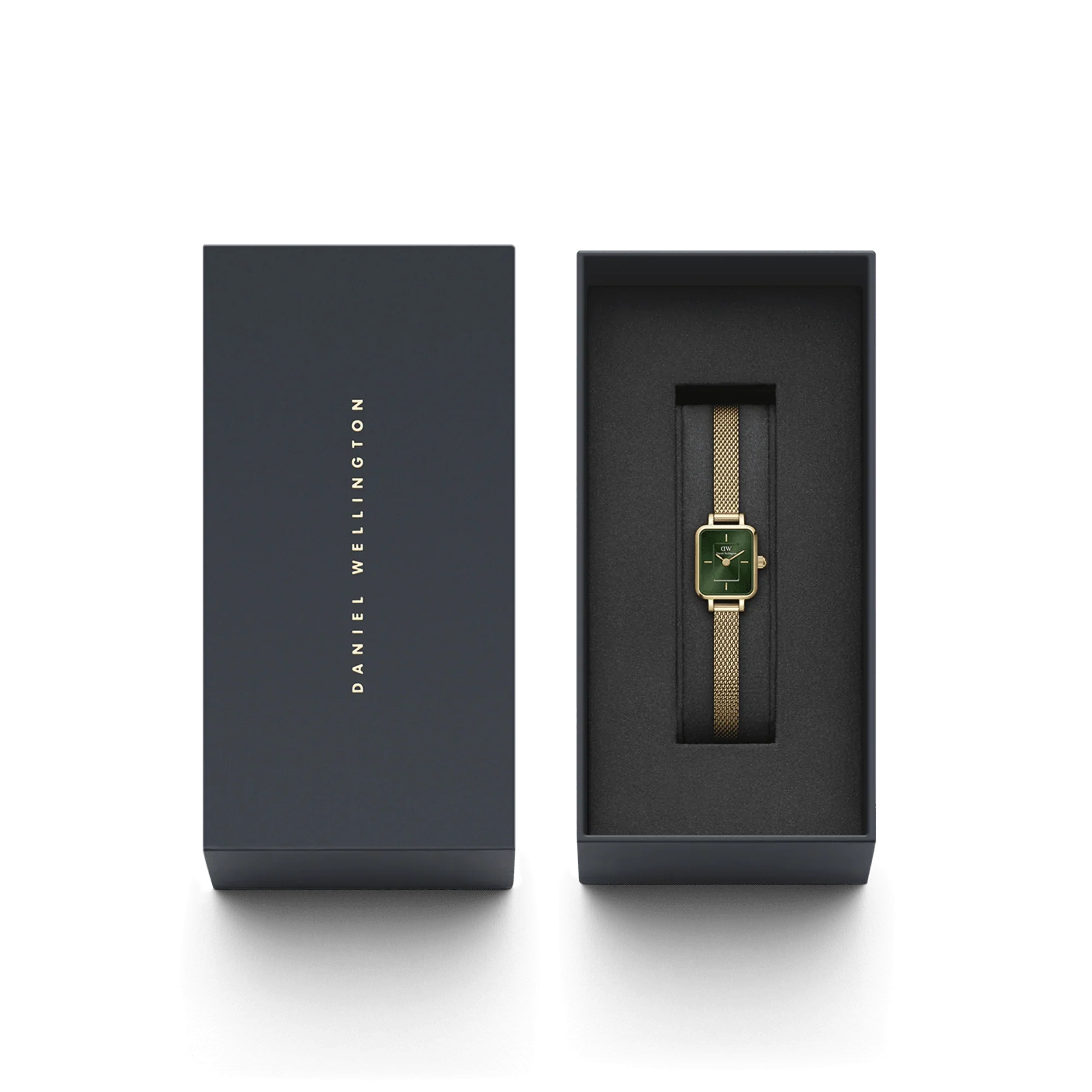 Daniel Wellington Quadro Mini Evergold Emerald Watch Dw00100653