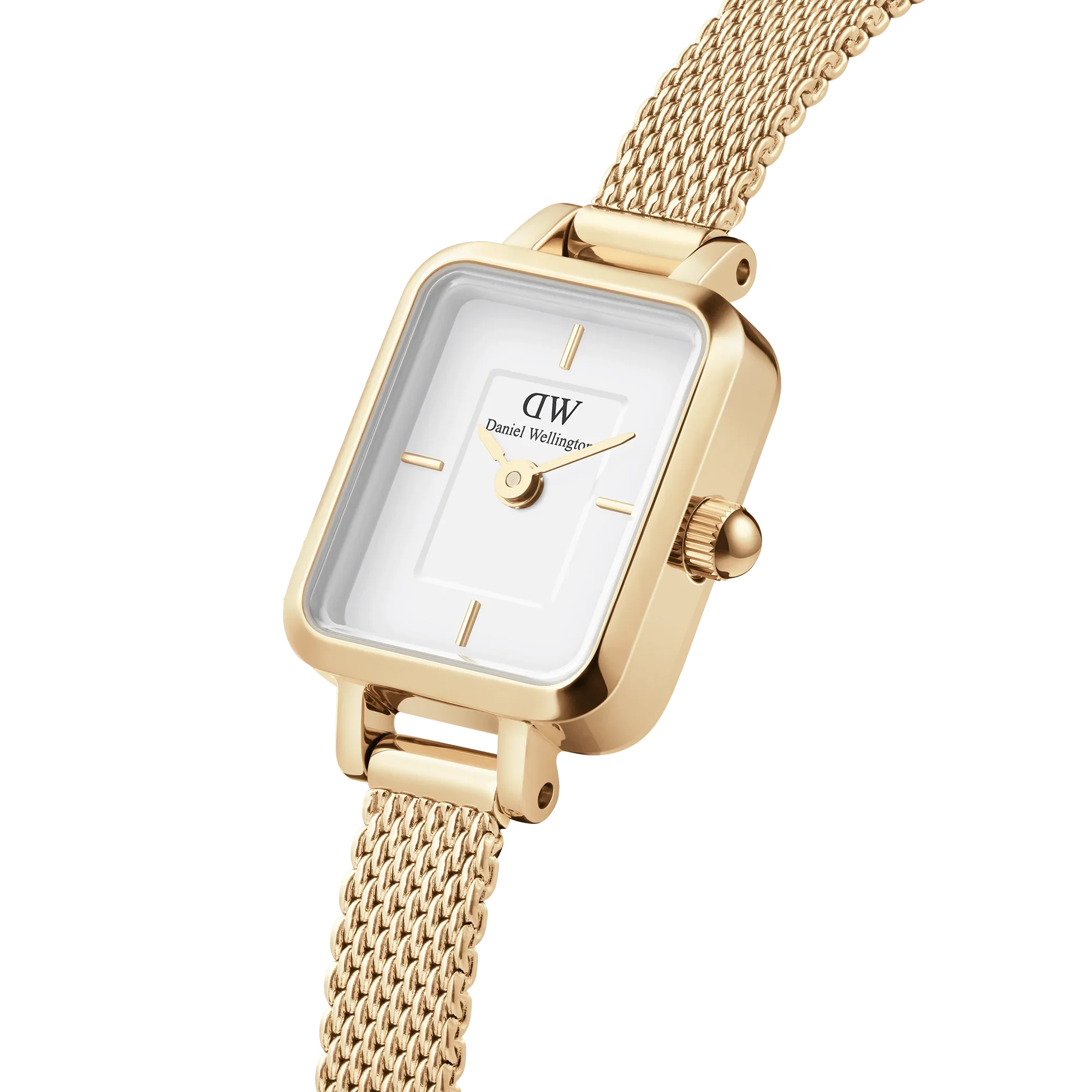 Daniel Wellington Quadro Mini Evergold Women's Watch DW00100725