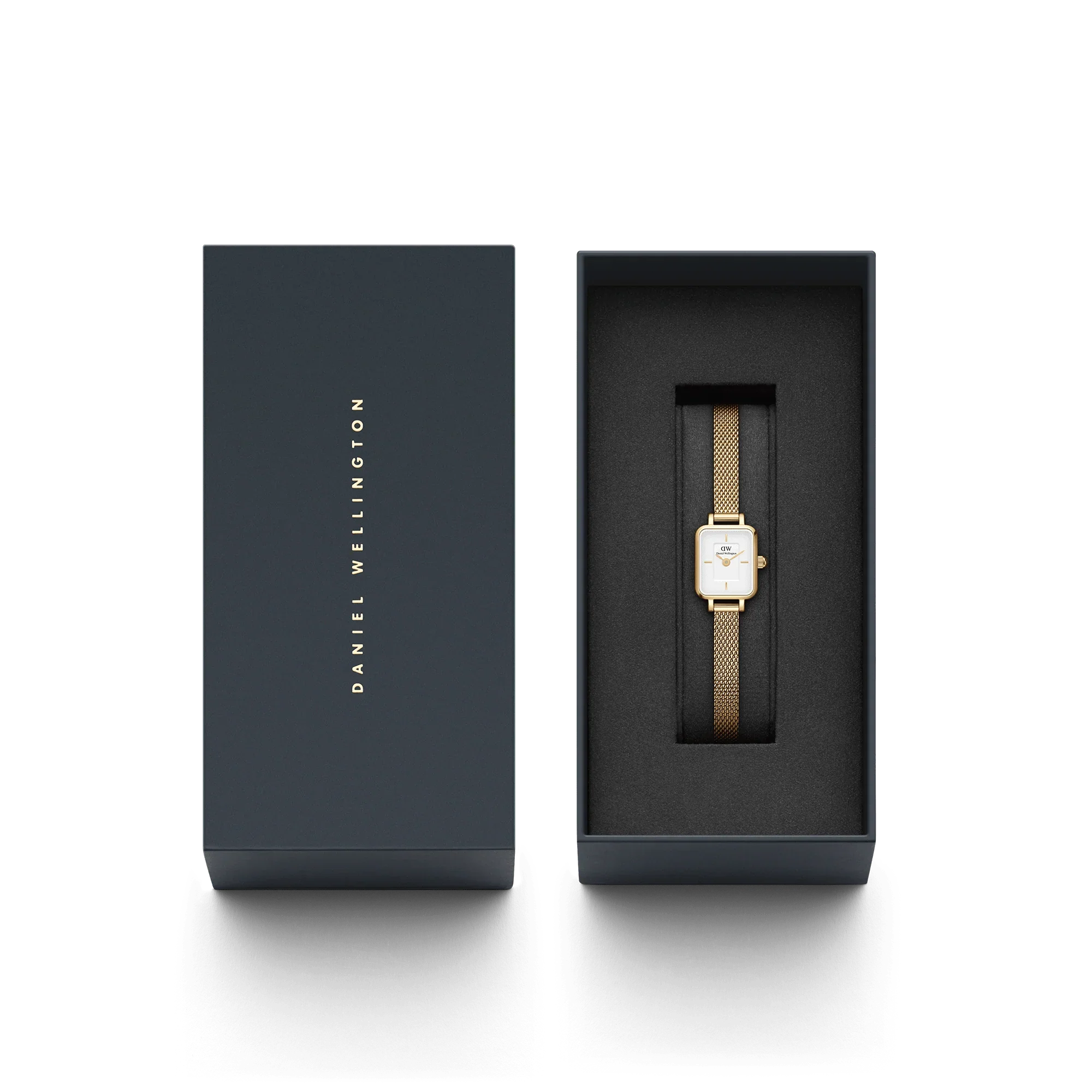 Daniel Wellington Quadro Mini Evergold Women's Watch DW00100725