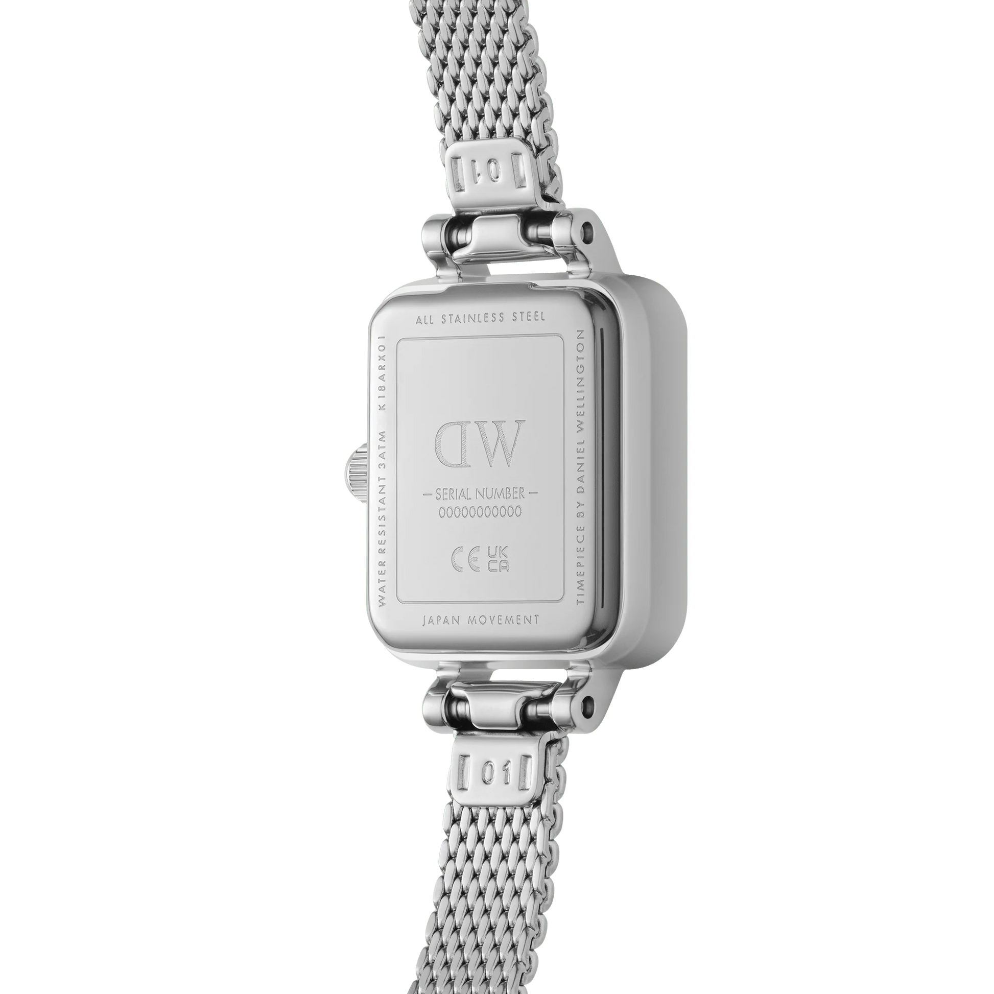 Daniel Wellington Women's Watch Quadro Mini Sterling DW00100726