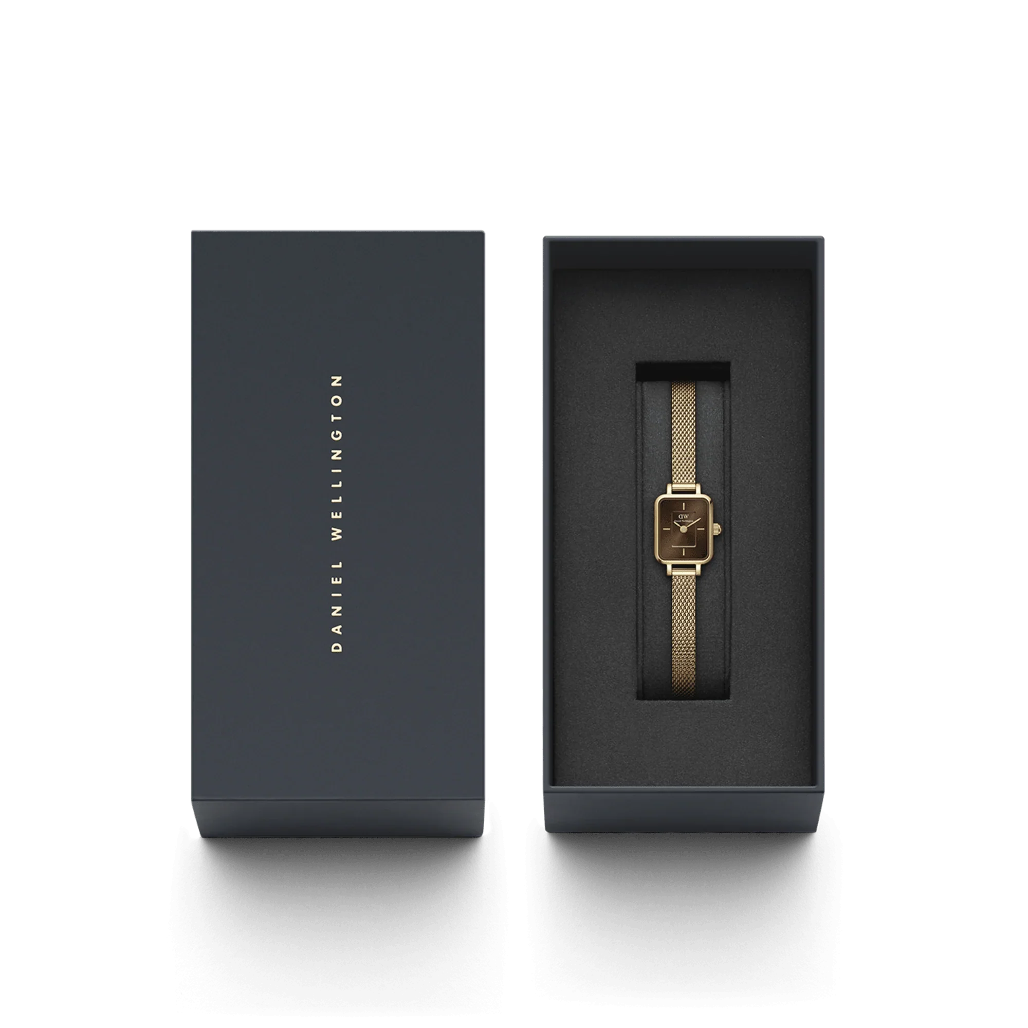 Daniel Wellington Quadro Mini Evergold Amber Watch Dw00100654