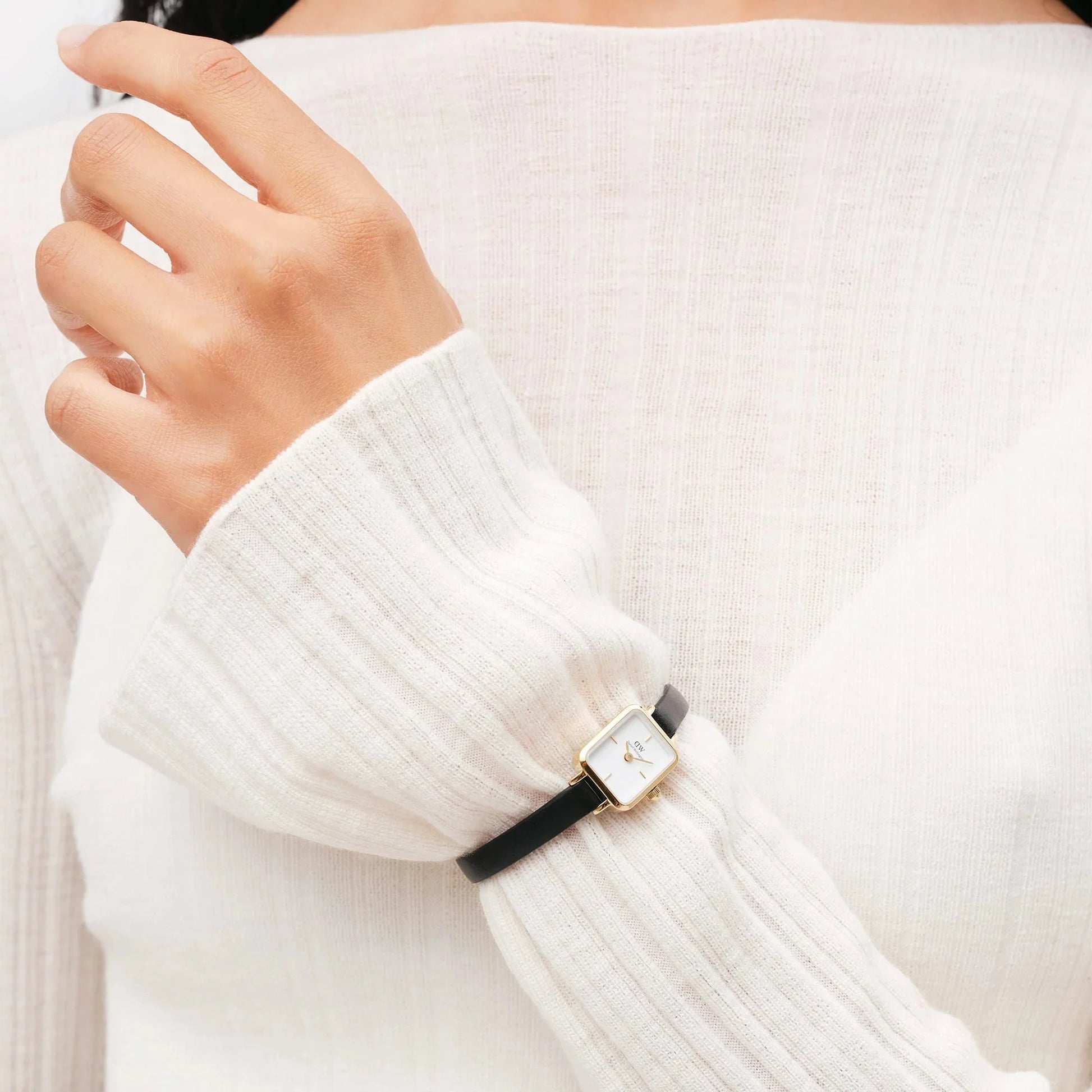 Daniel Wellington Quadro Mini Sheffield Gold watch Dw00100729
