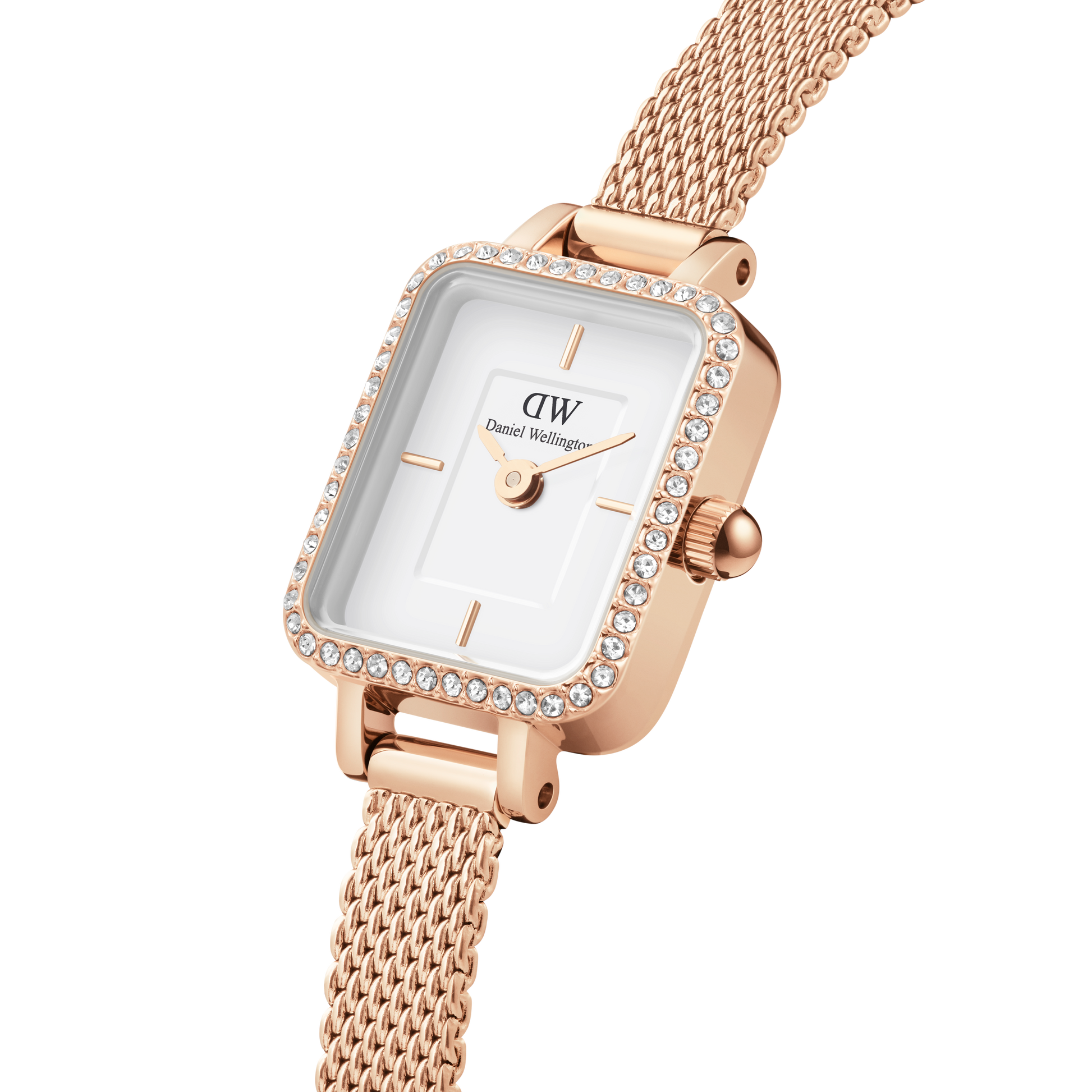 Daniel Wellington Women's Quadro Mini Lumine Bezel Watch DW00100731