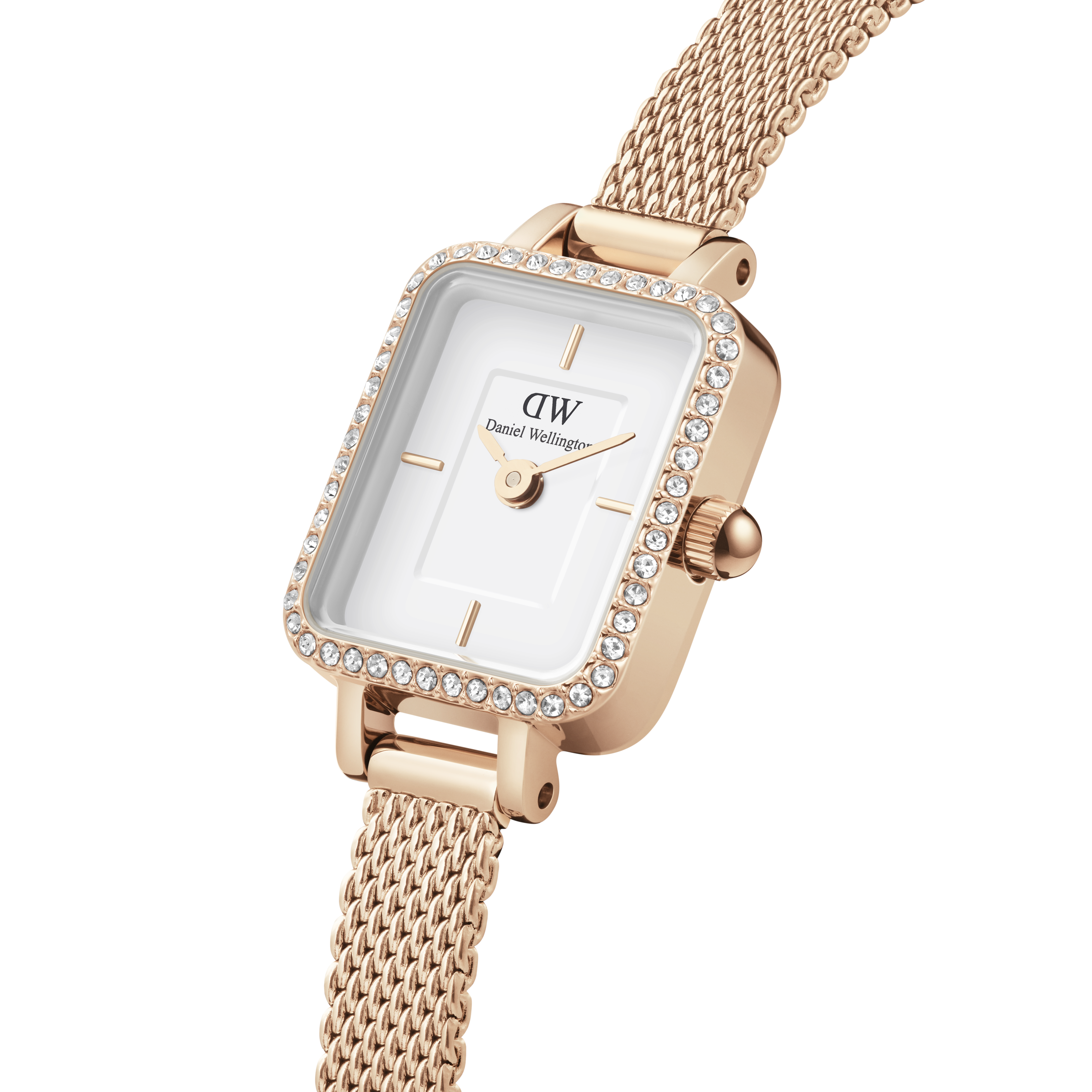 Daniel Wellington Women's Quadro Mini Lumine Bezel Watch DW00100731