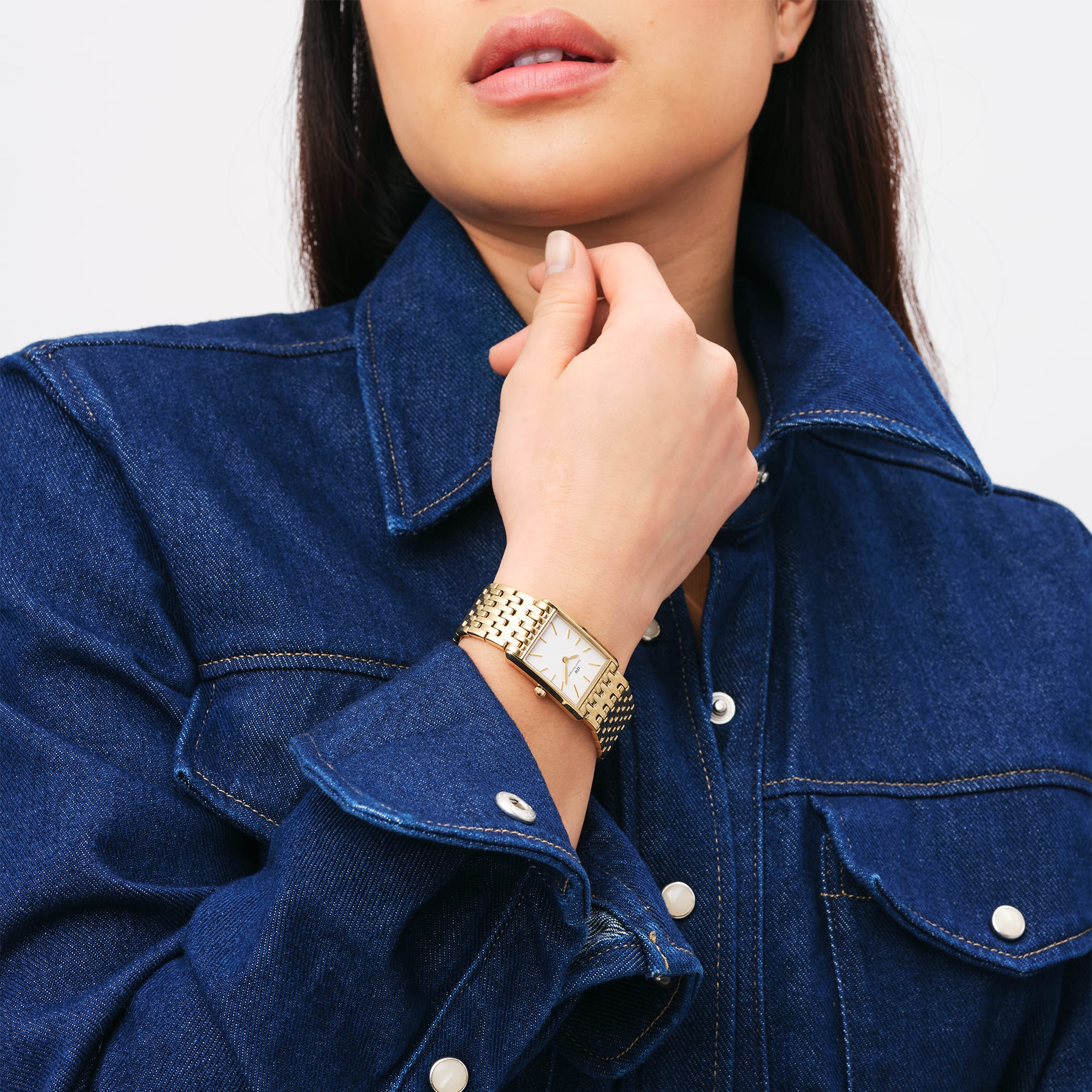 Daniel Wellington Women's Watch Bound 9-Link Gold Dw00100705