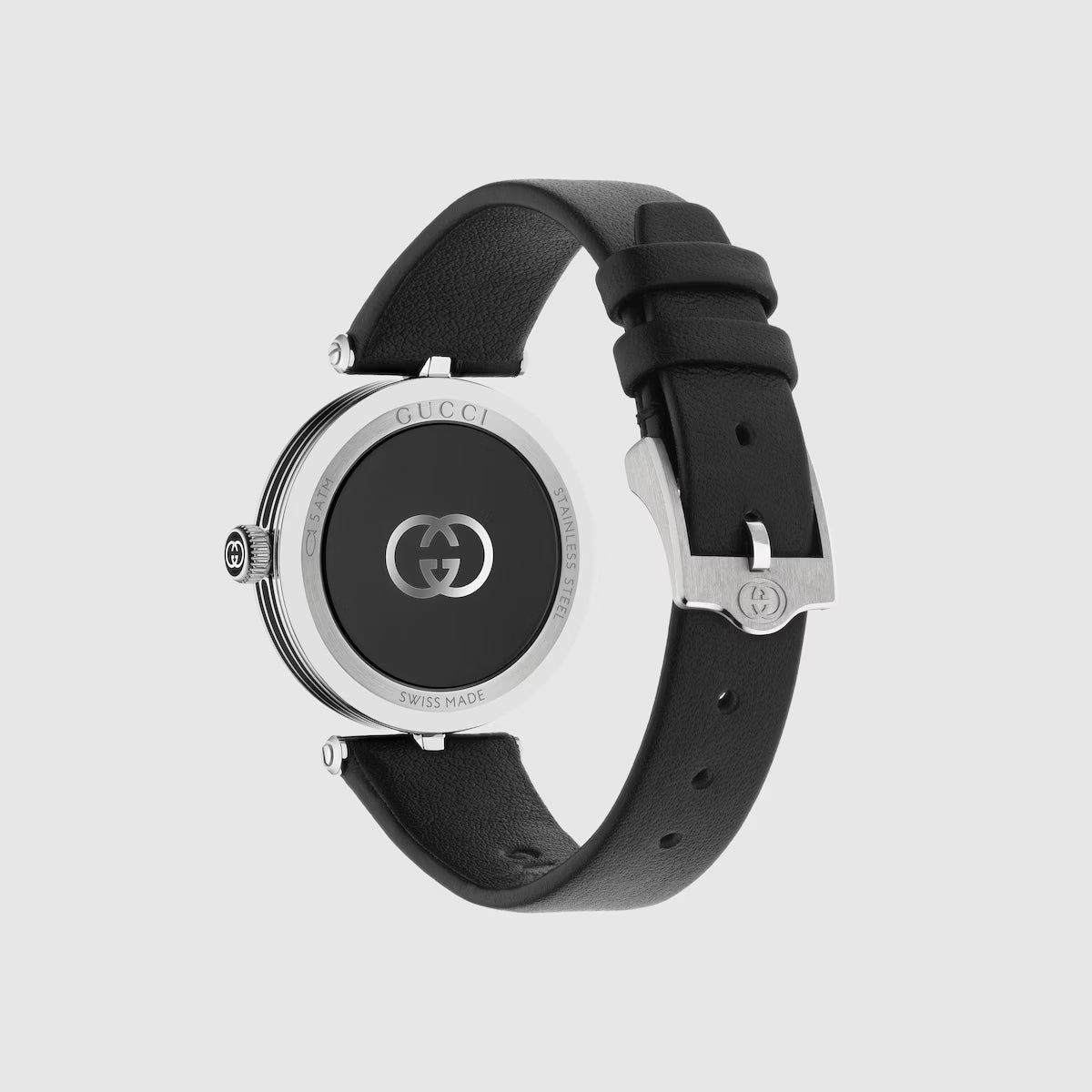 Orologio Donna Gucci Model 2000 YA167505 quadrante nero guilloché