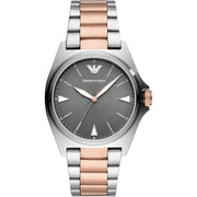Orologio Emporio Armani AR11256 Solo Tempo Oro Rosa Pelle