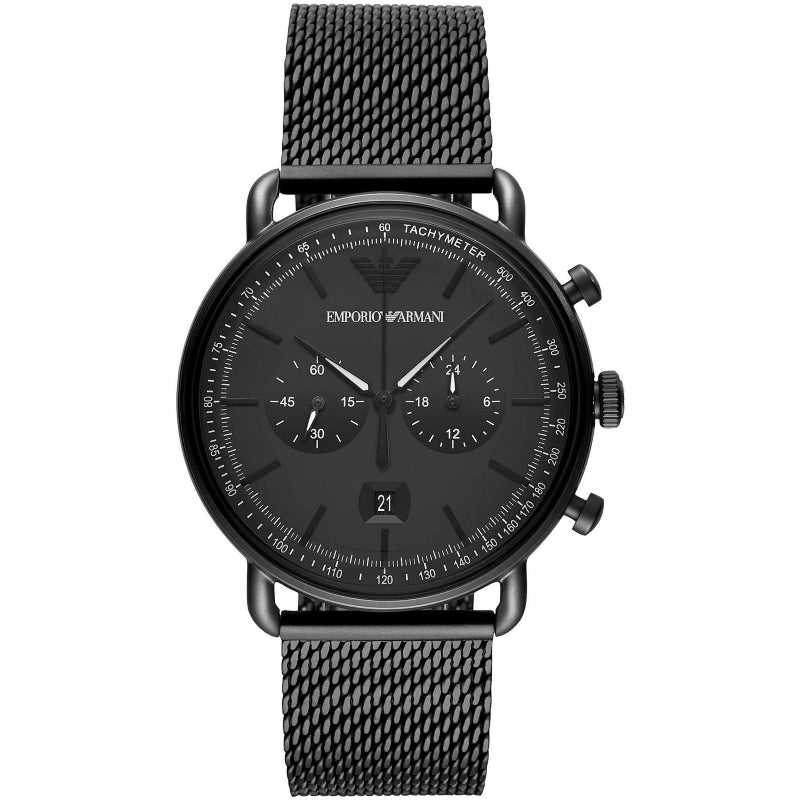 Orologio Emporio Armani AR11264 Solo Tempo Pelle Marrone