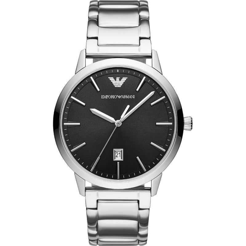 Orologio Emporio Armani AR11310 Solo Tempo Bianco Milanese