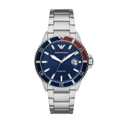 Orologio Emporio Armani AR11339 Solo Tempo Acciaio Blu Sottile