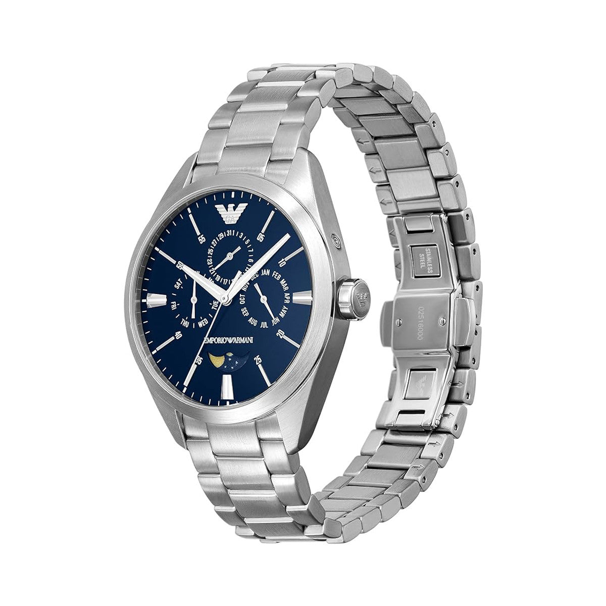 Orologio Emporio Armani AR11553 Solo Tempo Acciaio Blu