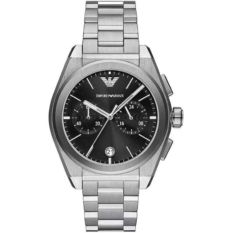 Orologio Emporio Armani AR11560 Solo Tempo Bianco Milanese