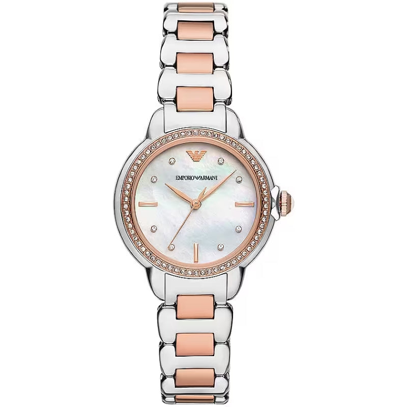 Orologio Emporio Armani AR11569 Solo Tempo Oro Rosa Marrone