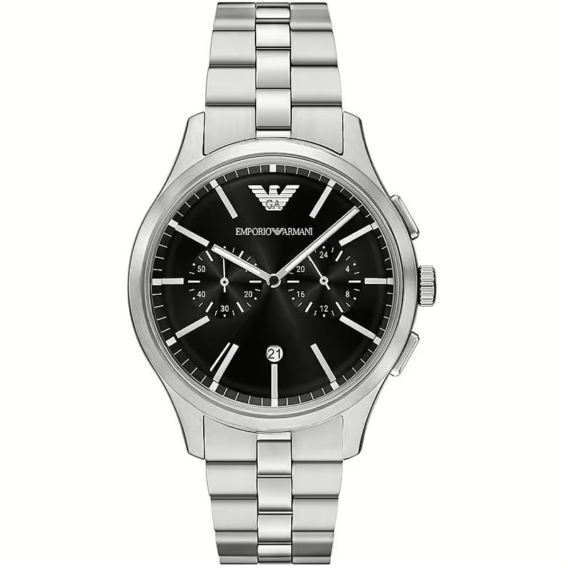 Orologio Emporio Armani AR11691 Solo Tempo Bicolore Marrone
