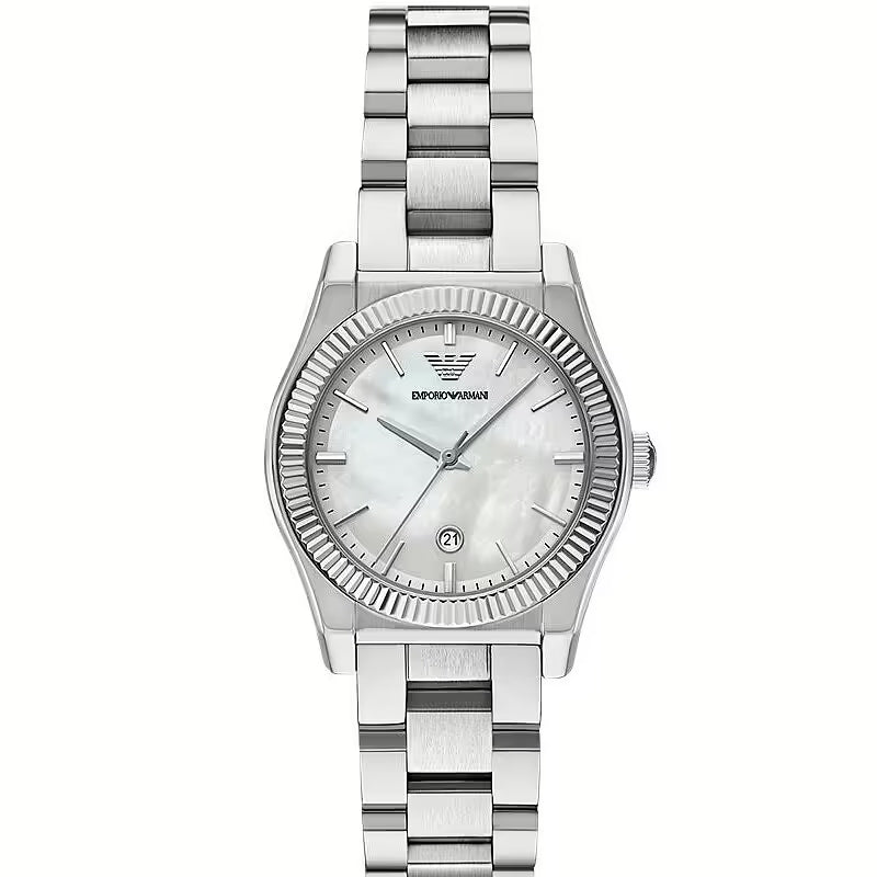 Emporio Armani AR11723 Two-Tone Blue Time-Only Watch