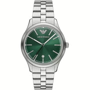 Orologio Emporio Armani AR11734 Cronografo Blu Pelle