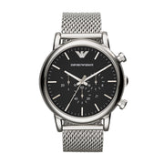 Orologio Emporio Armani AR1808 Cronografo Acciaio Classico