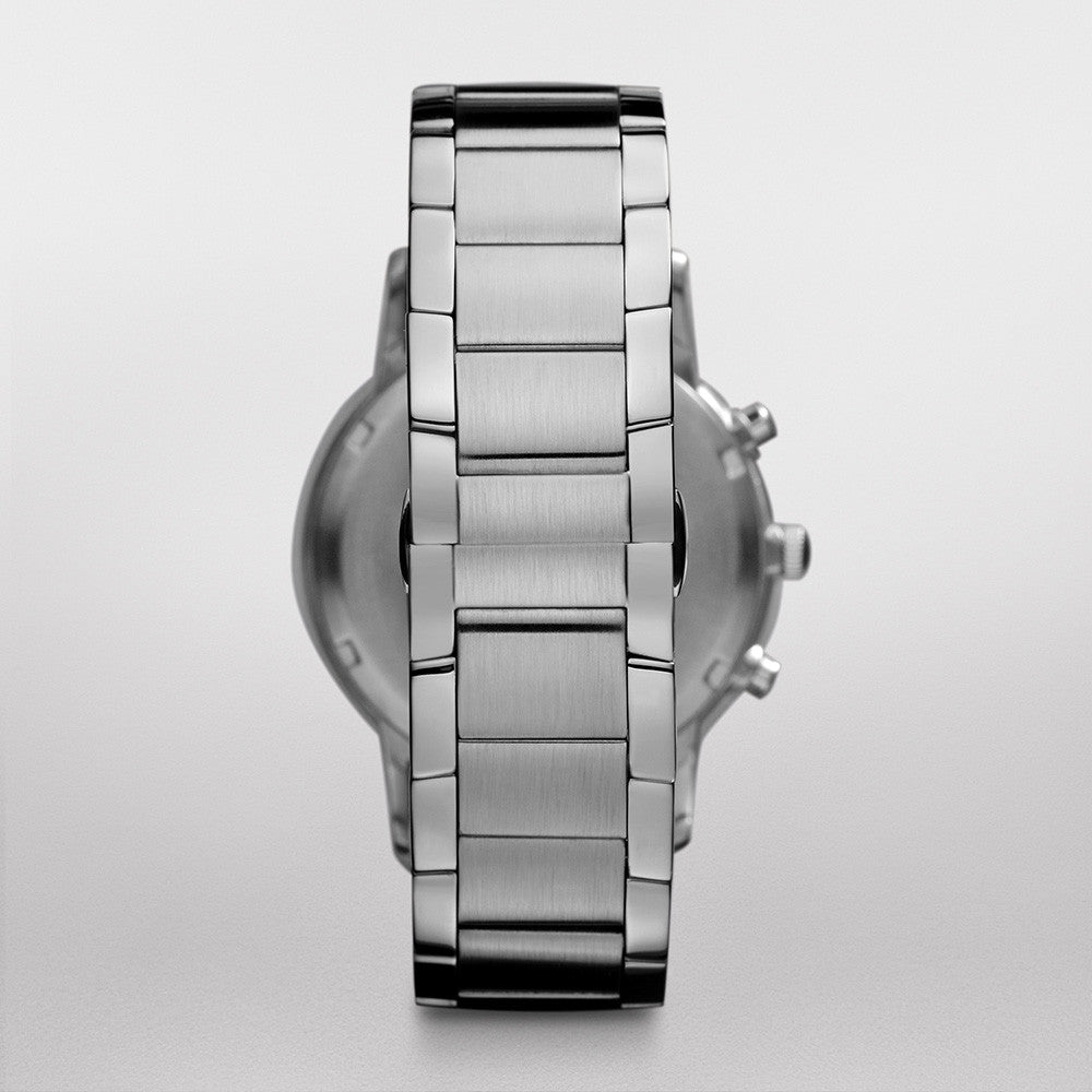 Orologio Emporio Armani AR2460 Cronografo Acciaio Nero
