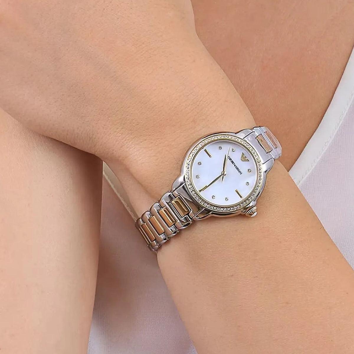 Orologio Emporio Armani Donna AR11524 Oro Rosa Madreperla