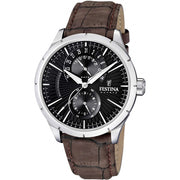 Festina Women's Watch F16573/4 Rose Gold Brown
