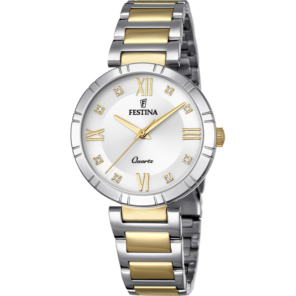Orologio Festina Donna F16937/A Solo Tempo Acciaio