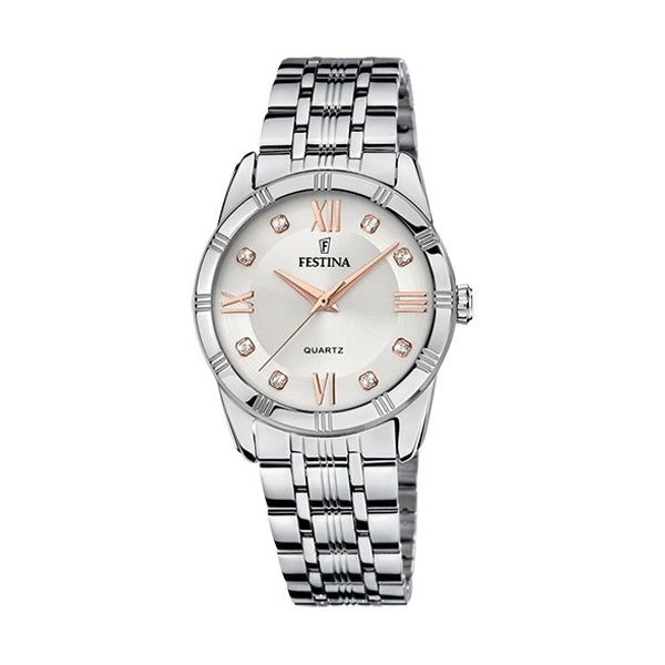 Festina Women's Watch F16940/B Two-Tone Time Only