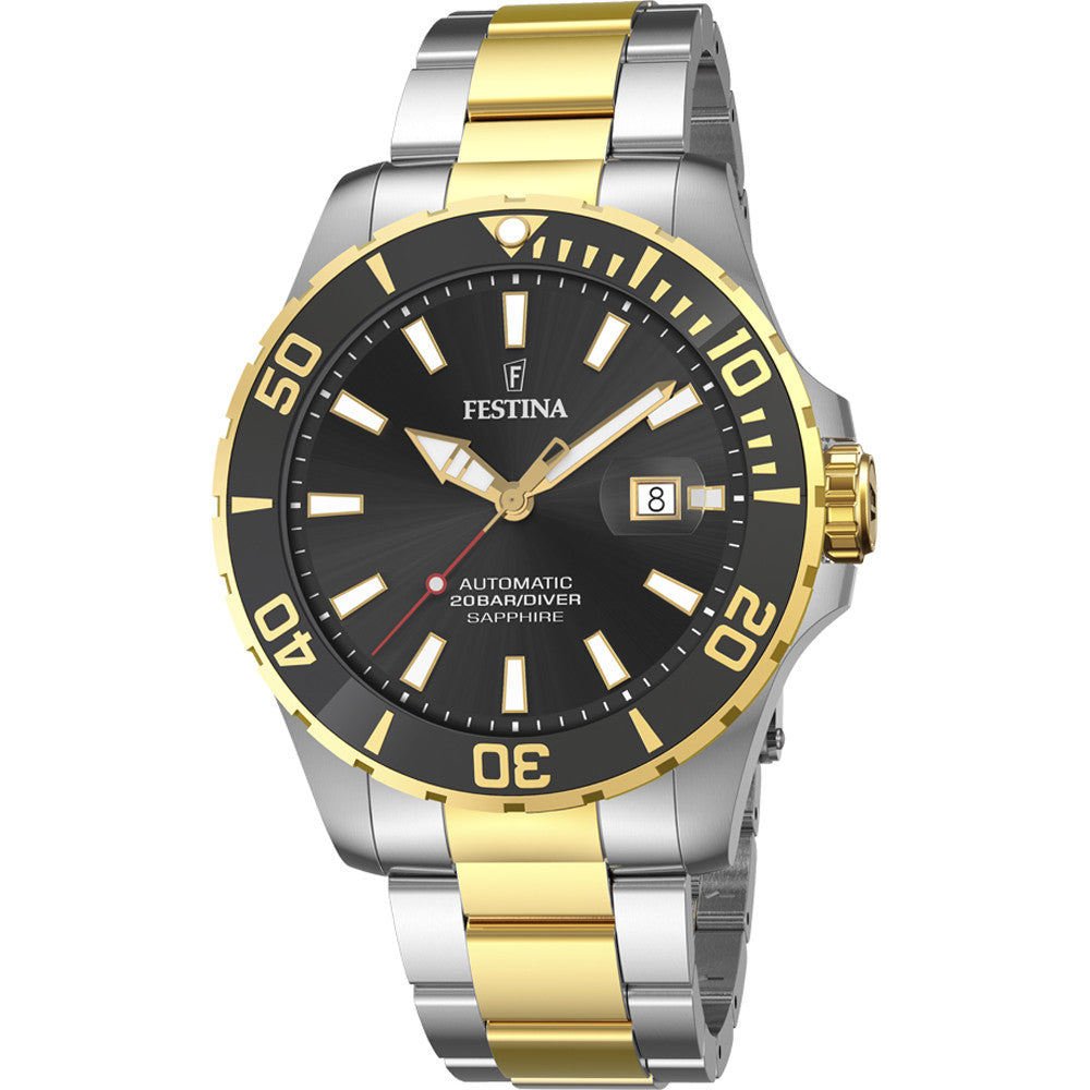 Festina Women's Watch F20532/2 Two-Tone Rose Gold