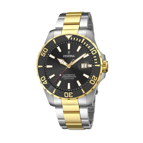 Festina Women's Watch F20532/2 Two-Tone Rose Gold