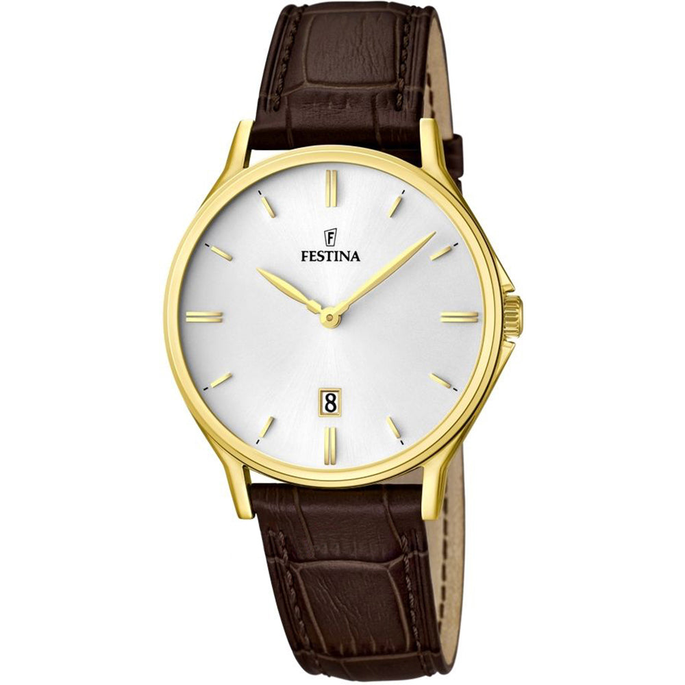 Orologio Festina F16747/1 Solo Tempo Uomo Acciaio