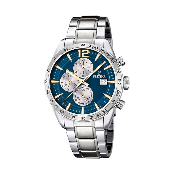 Festina F16759/7 Black Steel Only Time Watch